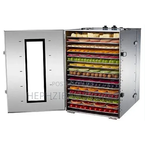 16 Trays Stainless Steel Food Dehydrator With Warranty