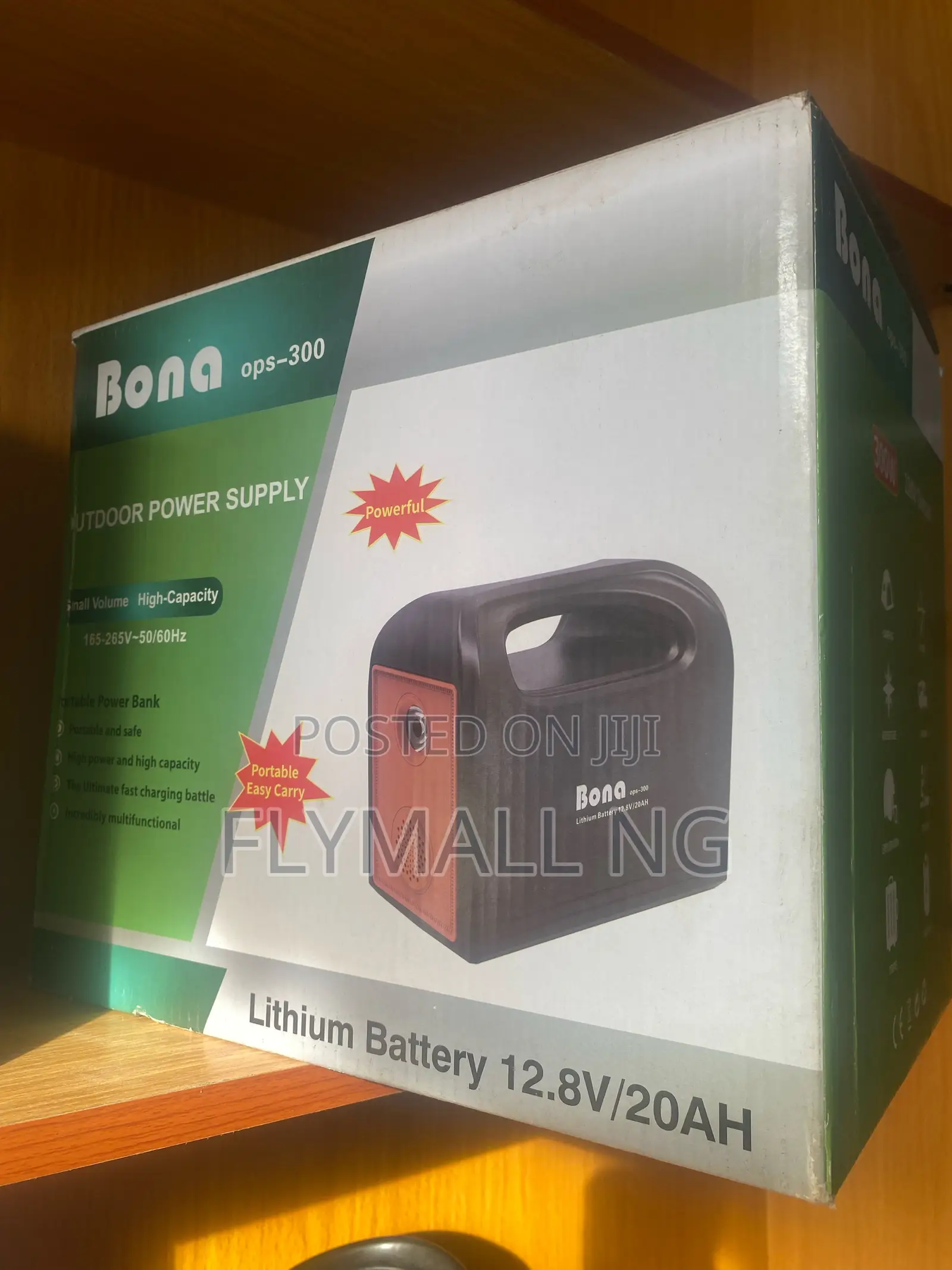 Bona 300w Solar Generator Power Station Bona Ops-300 12.8v/20ah