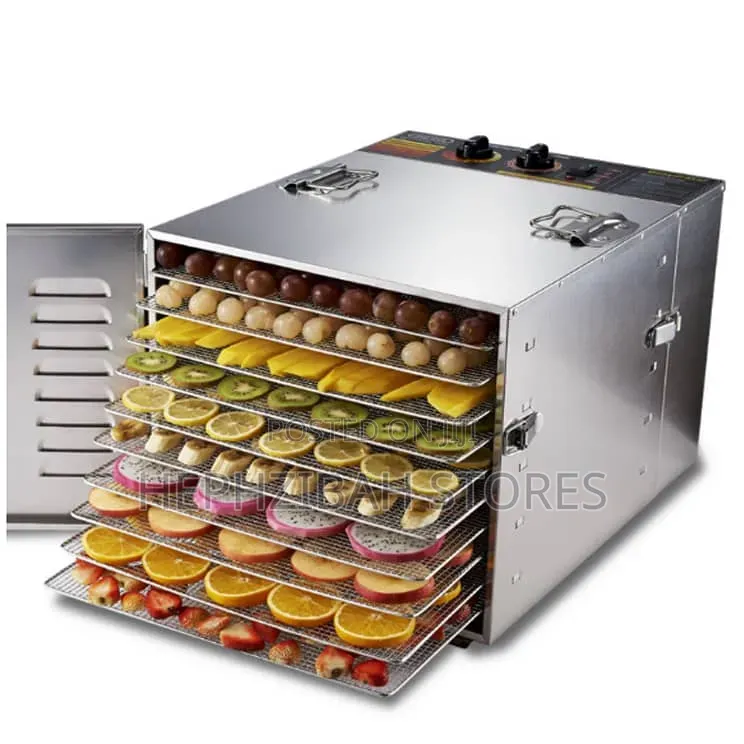 10 Trays Stainless Steel Food Dehydrator
