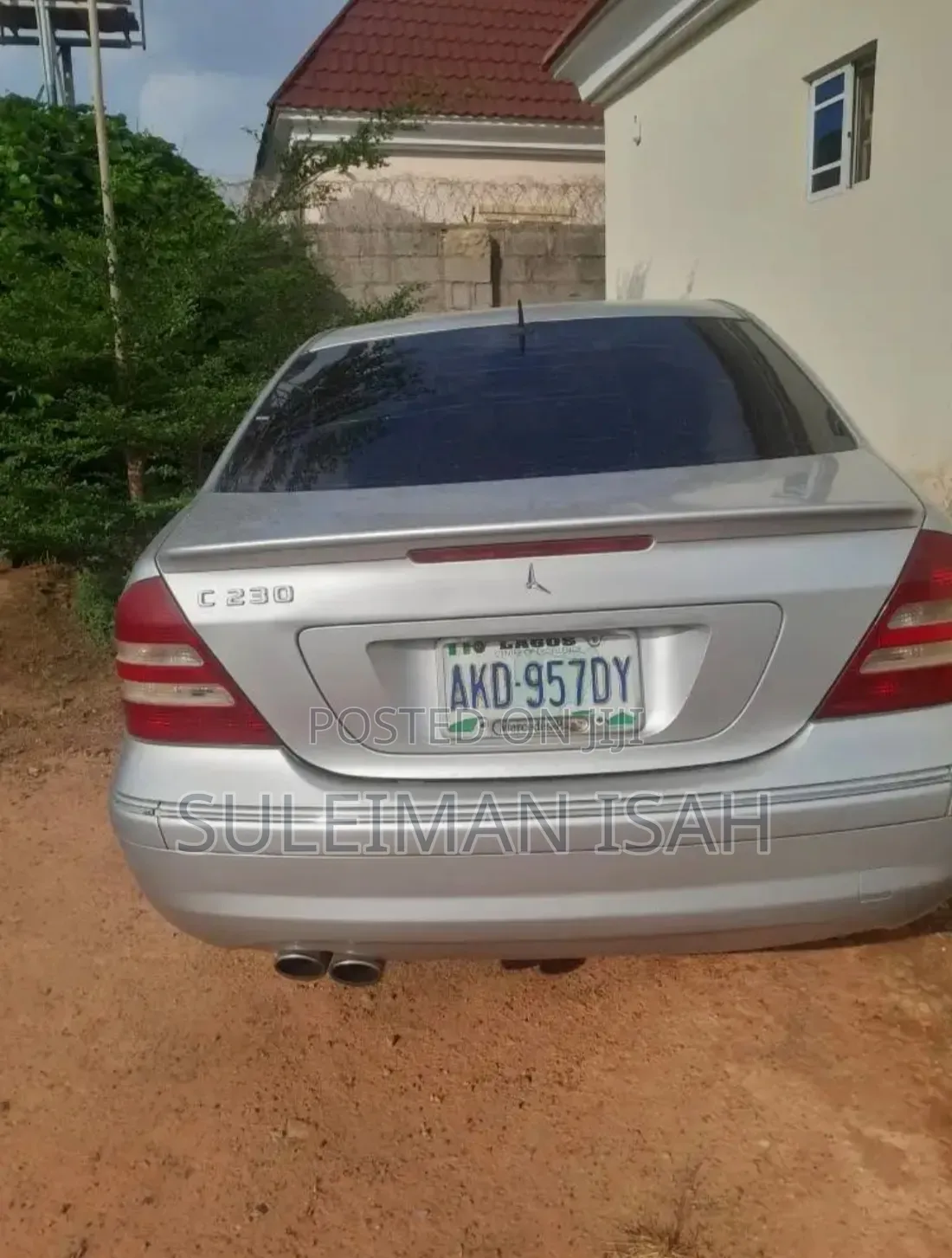 Mercedes-Benz C230 2007 Silver