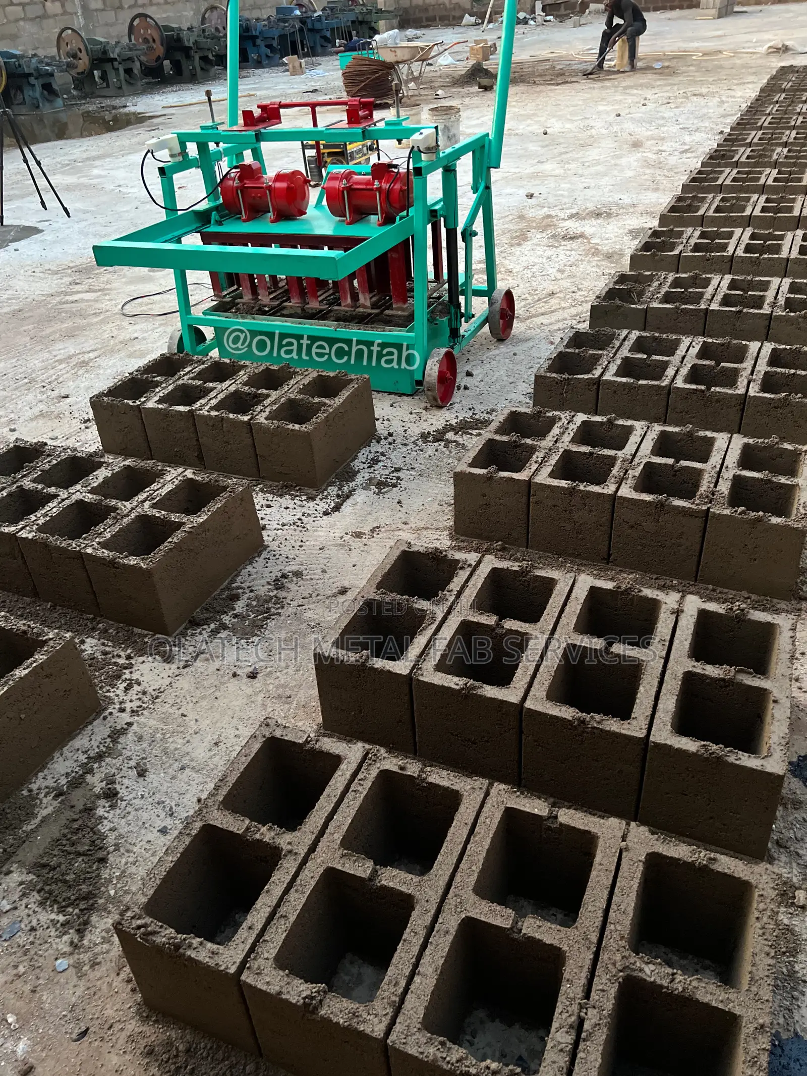 Made in Nigeria Block Making Machine