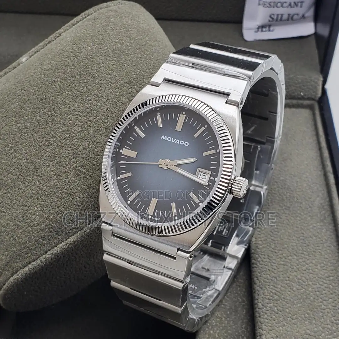 Movado Quality Luxury Men Automatic Engine Wristwatch
