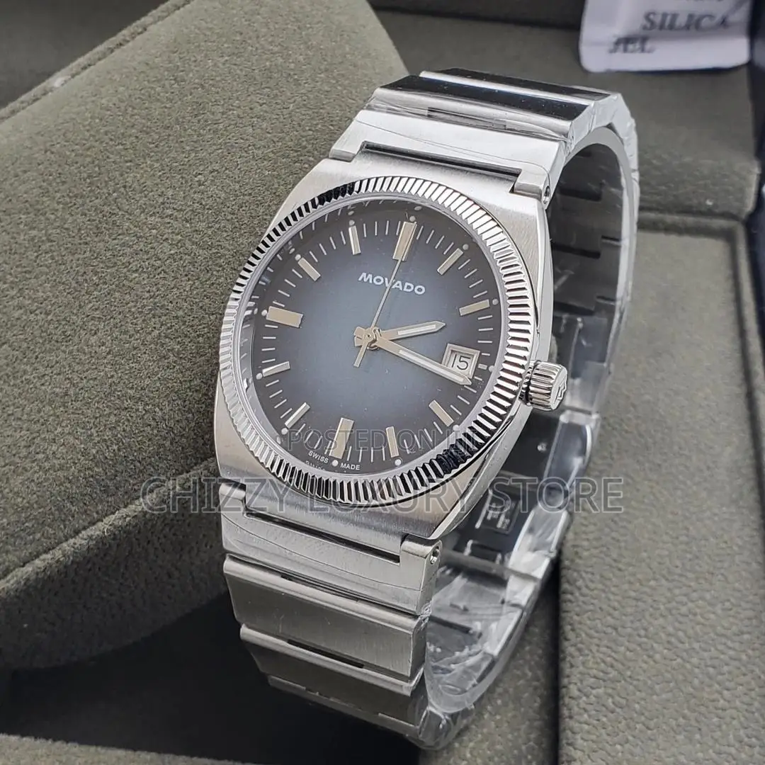 Movado Quality Luxury Men Automatic Engine Wristwatch