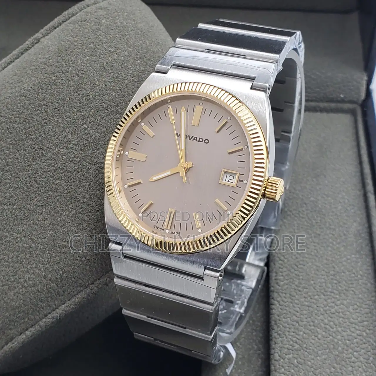 Movado Quality Luxury Men Automatic Engine Wristwatch