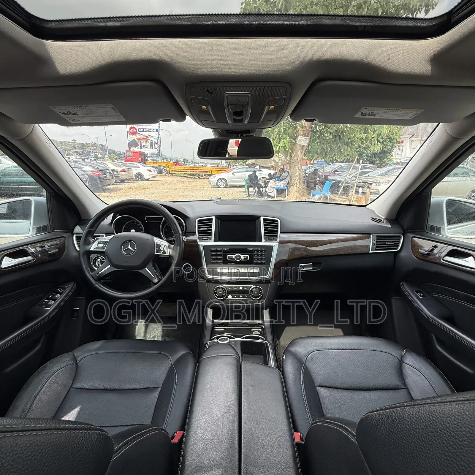 Mercedes-Benz M Class ML350 4MATIC 4dr SUV AWD (3.5L 6cyl 7A) 2014 Silver