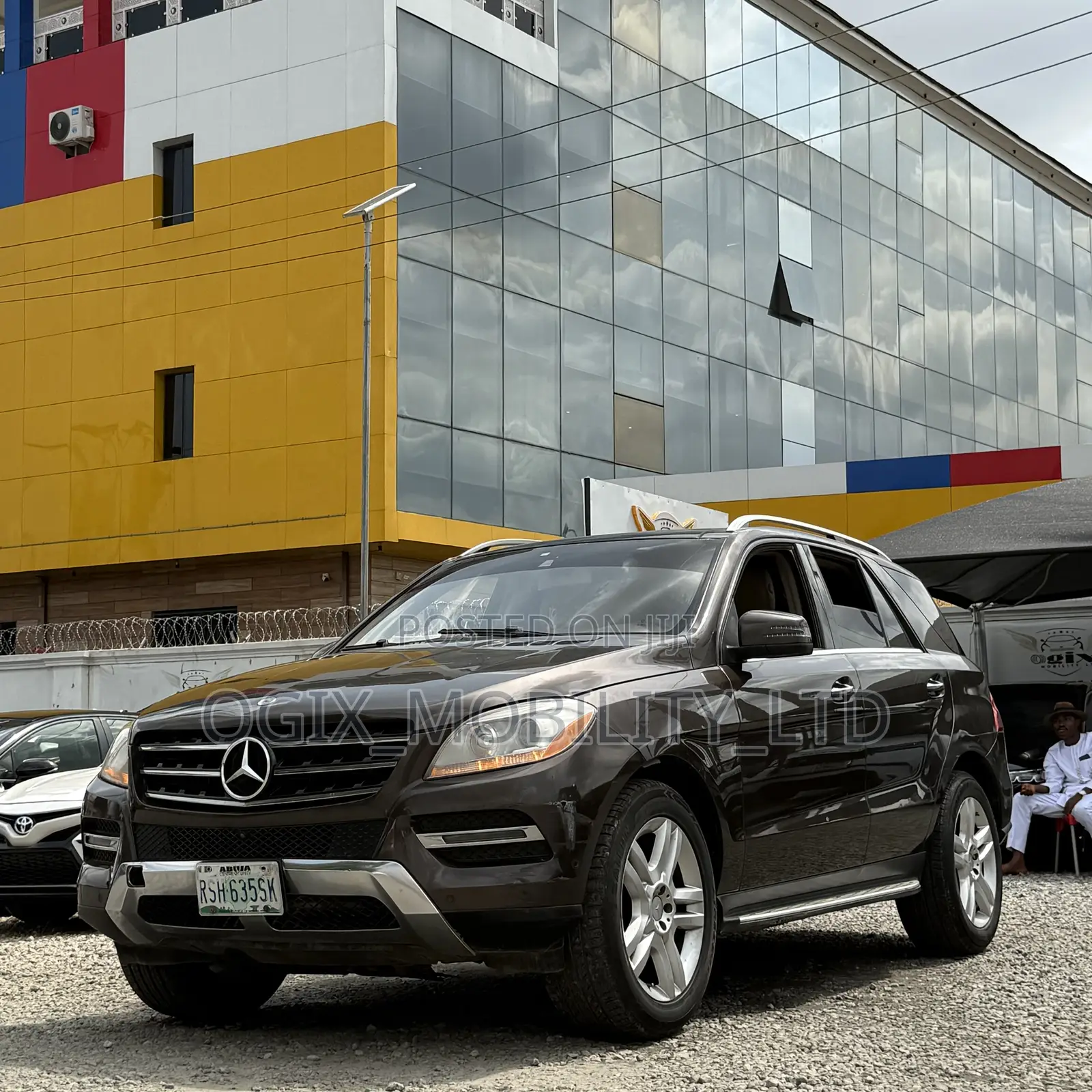 Mercedes-Benz M Class 2014 Brown