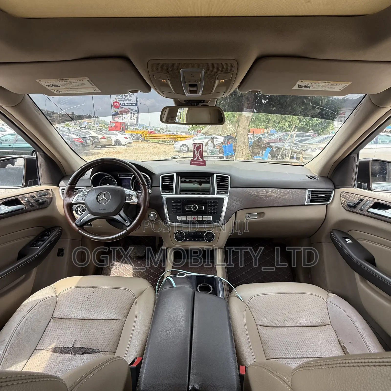 Mercedes-Benz M Class 2014 Brown
