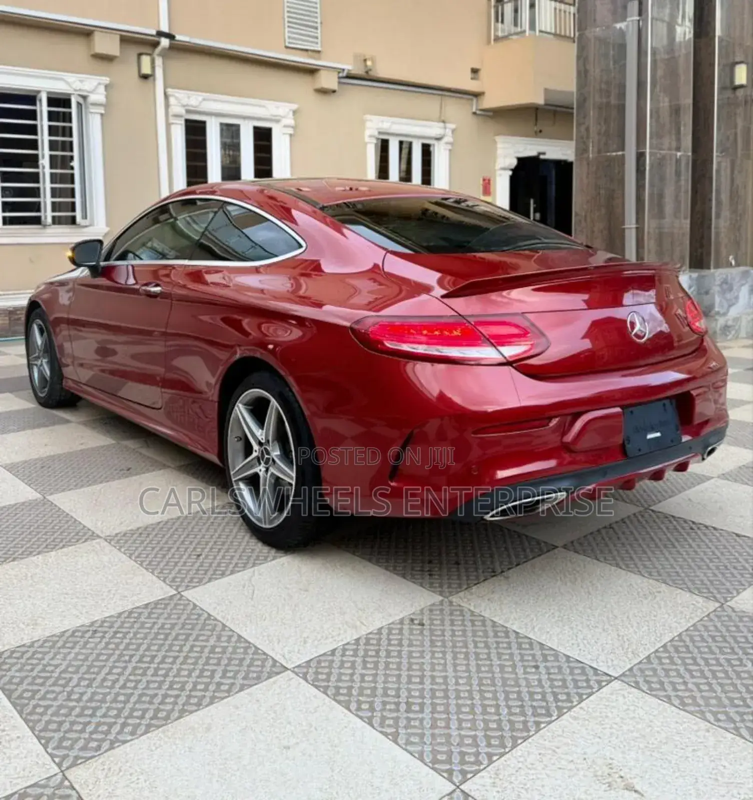 Mercedes-Benz C300 Luxury 4Matic Sedan AWD (2.0L 4cyl 7A) 2016 Red