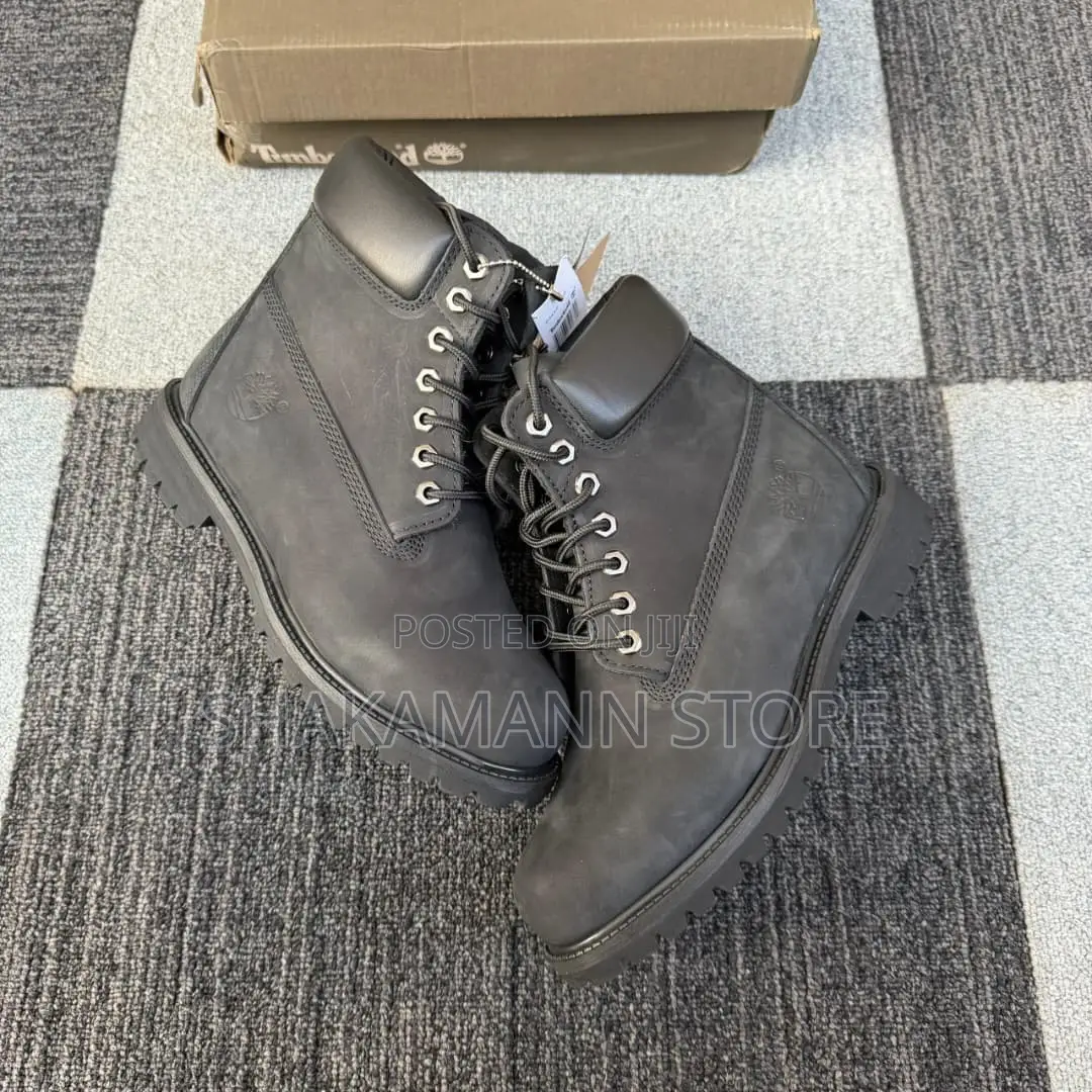 Original High Quality Prenium 6 Timberland Triple Black