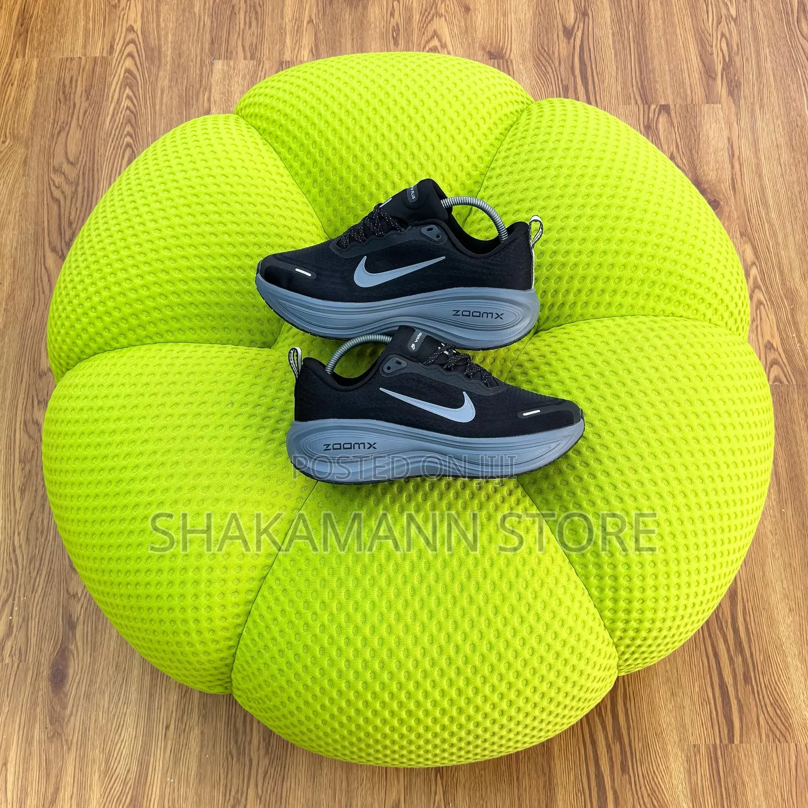 Original Nike Shoes Vomero Zoom X Black Grey Sole High Quality