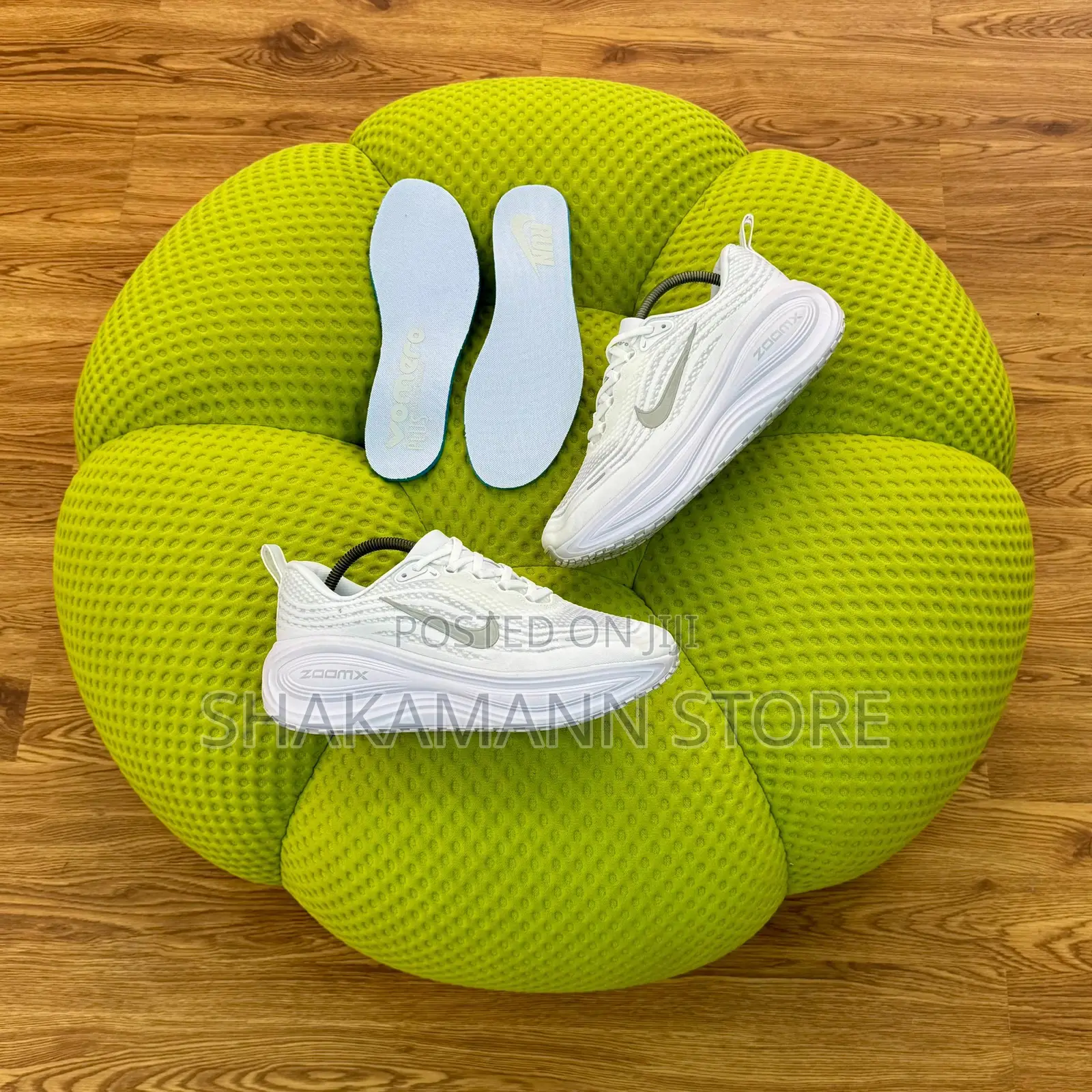 Original Nike Vomero Zoom X Shoes Triple White