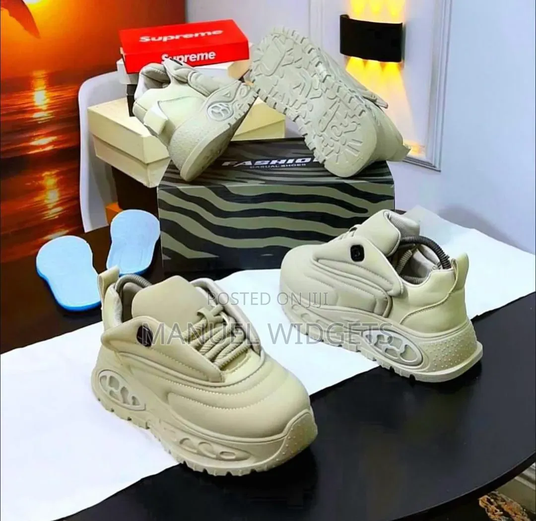 Chunky Classic Drip Sneakers – Premium Quality