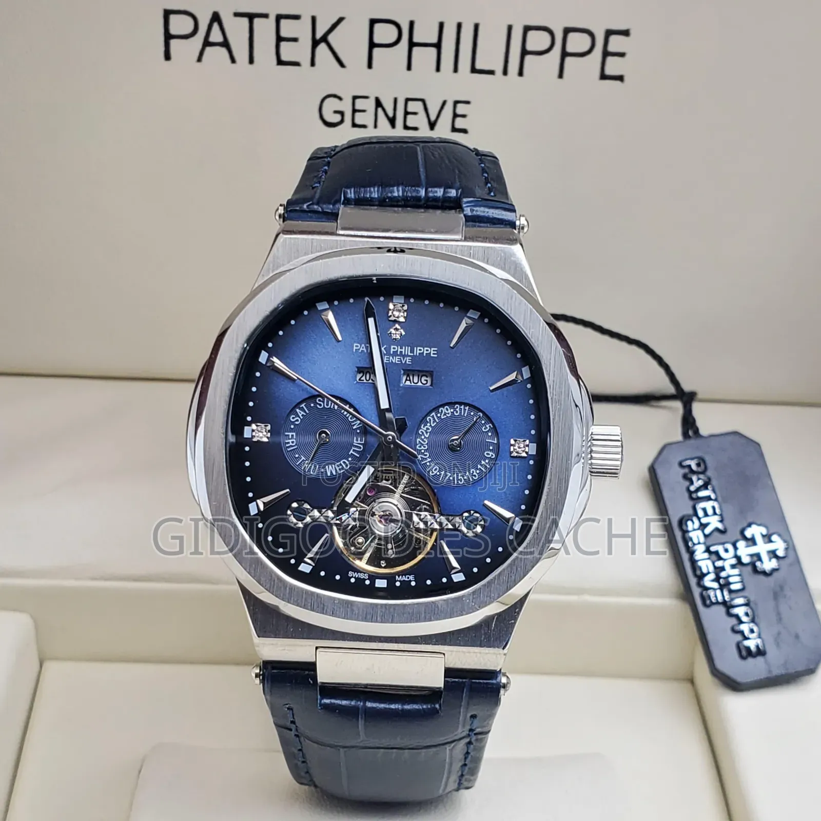 Rose Gold Automatic Tourbillon Dress Watch