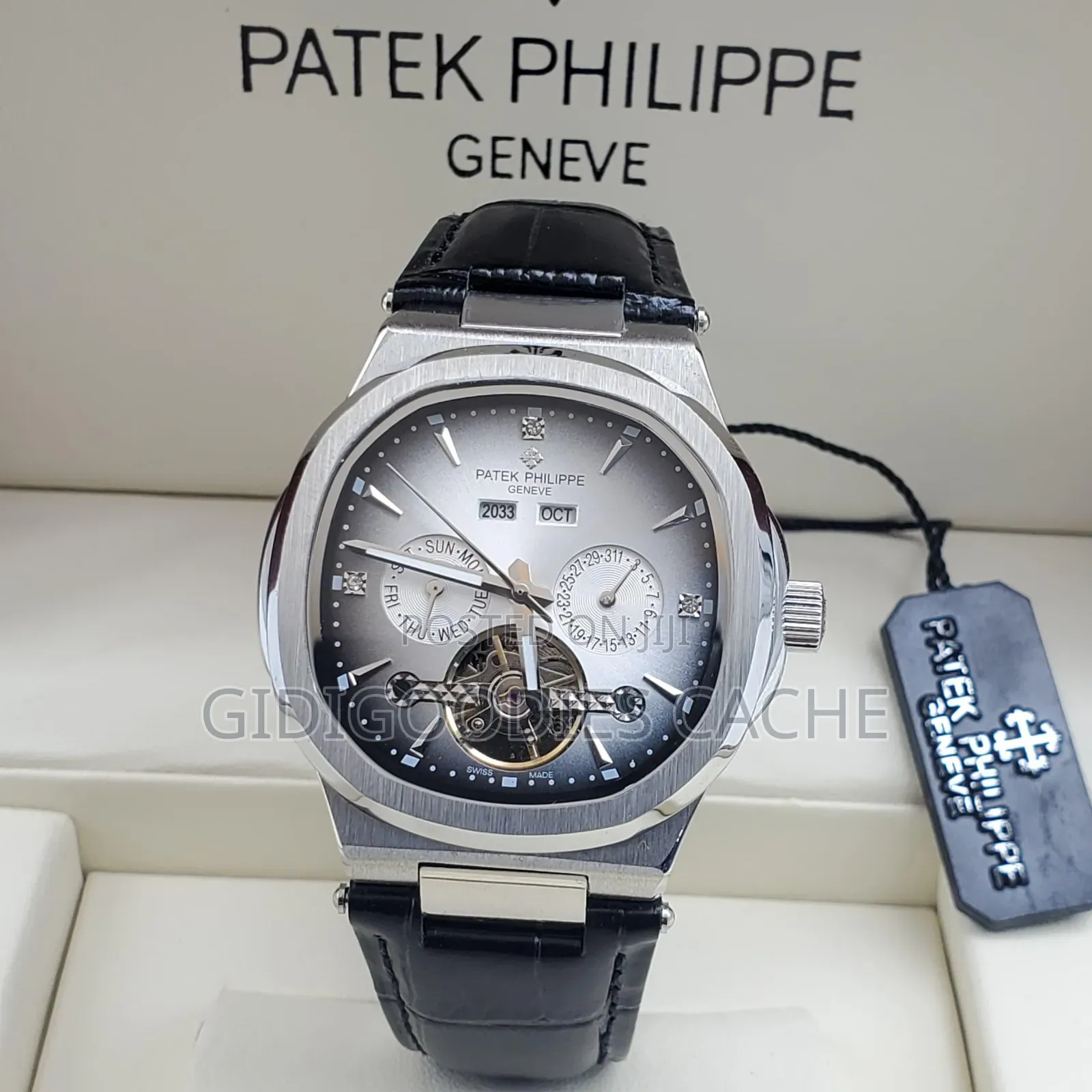 Rose Gold Automatic Tourbillon Dress Watch