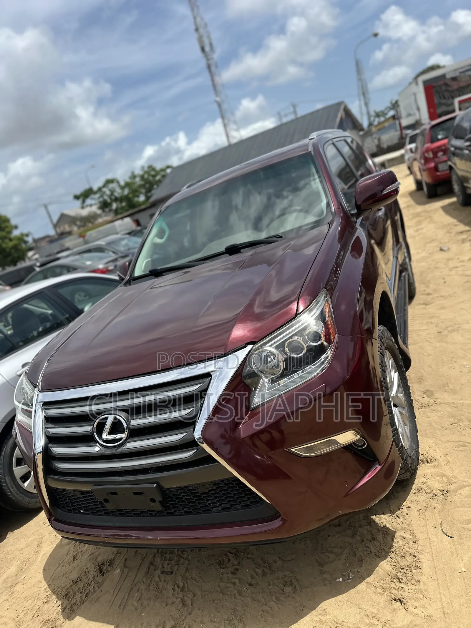 Lexus GX 460 Luxury 2015 Red