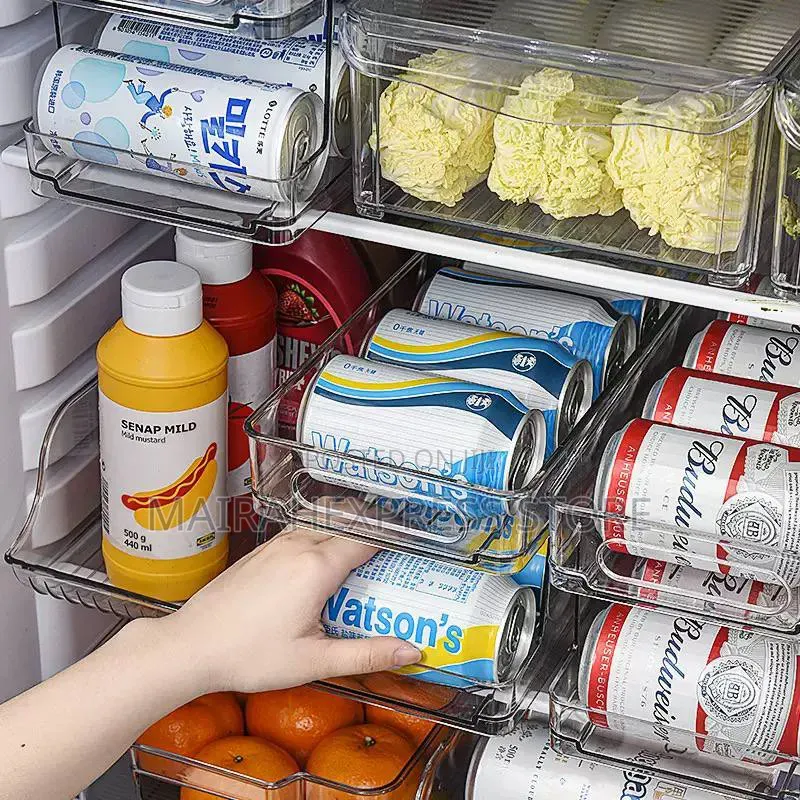 Refrigerator Acrylic Beverage Rack (330ml to 500ml) T2mm7