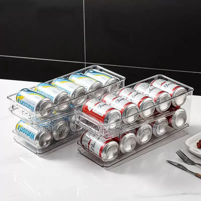 Refrigerator Acrylic Beverage Rack (330ml to 500ml) T2mm7