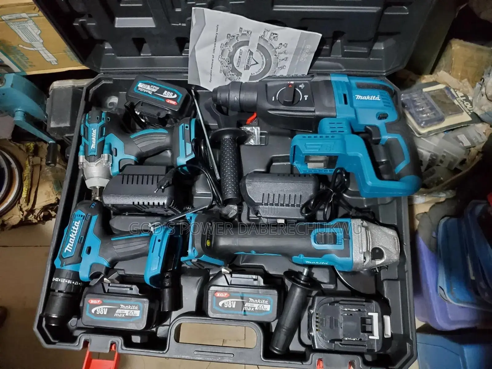 Makita Cordless Tool Set 4-in-1