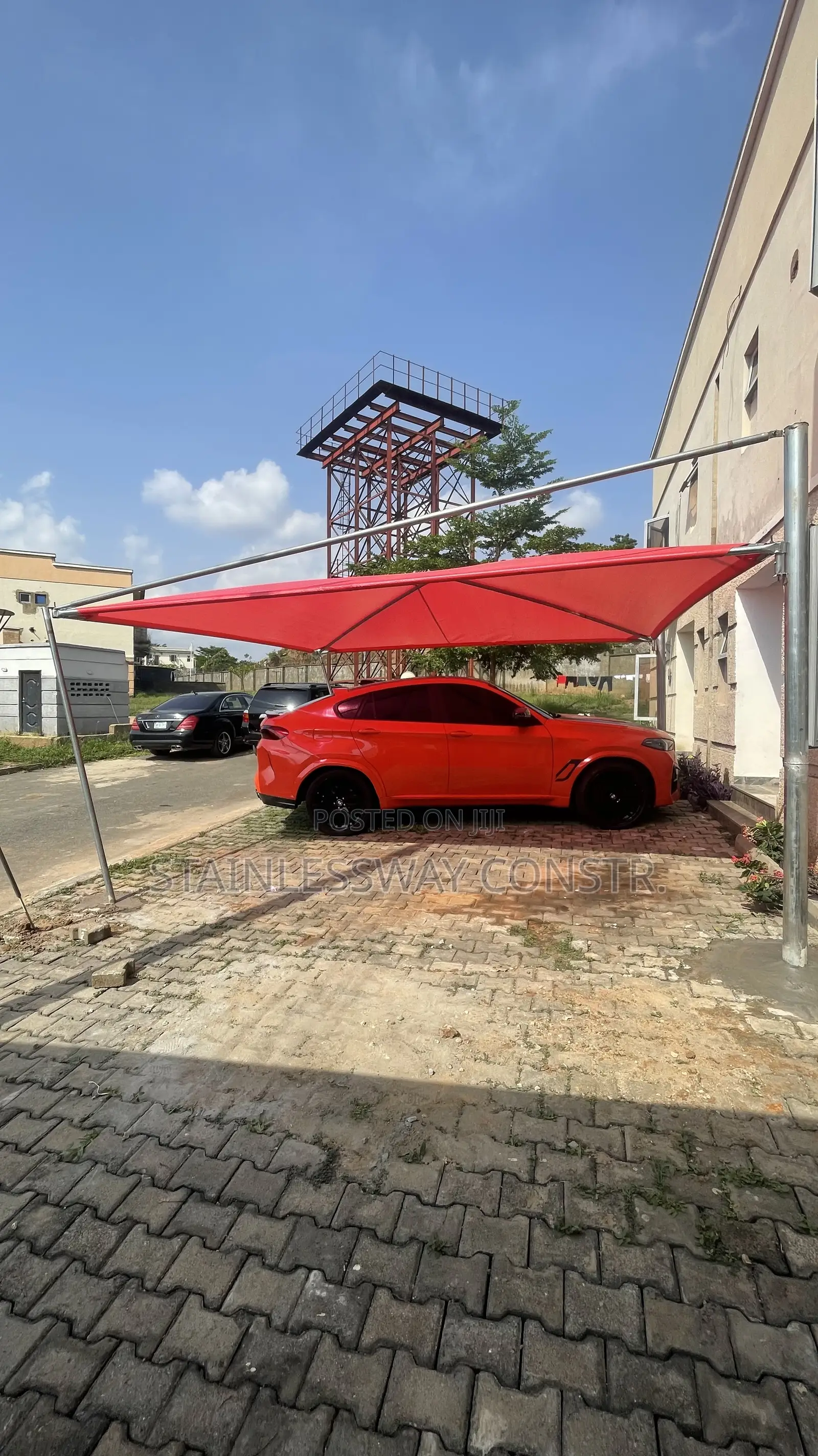 Carport Red Roofing Brains Hammer City