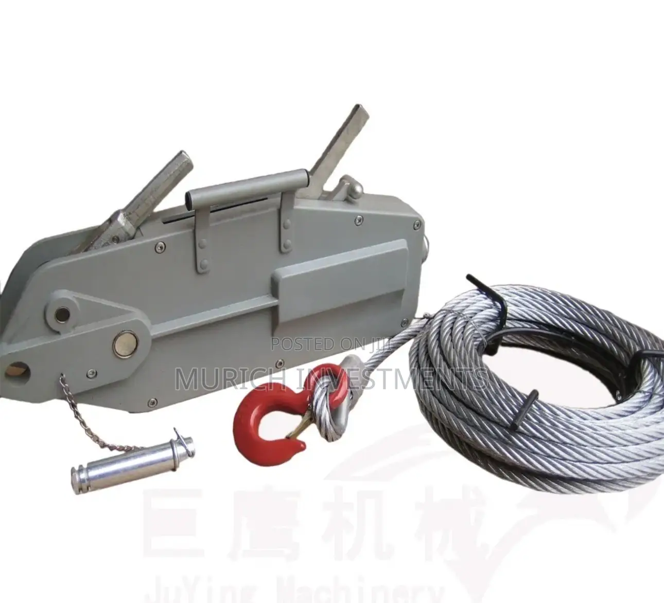 3.2 Ton X 20meters Manual Tirfor Wire Rope Pulling Winch