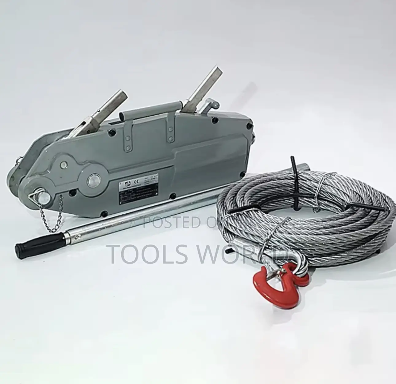 3.2 Ton Heavy-Duty Manual Tirfor Wire Rope Pulling Winch