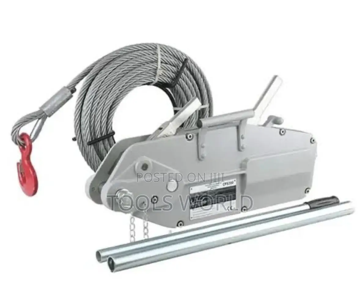 3.2 Ton Heavy-Duty Manual Tirfor Wire Rope Pulling Winch