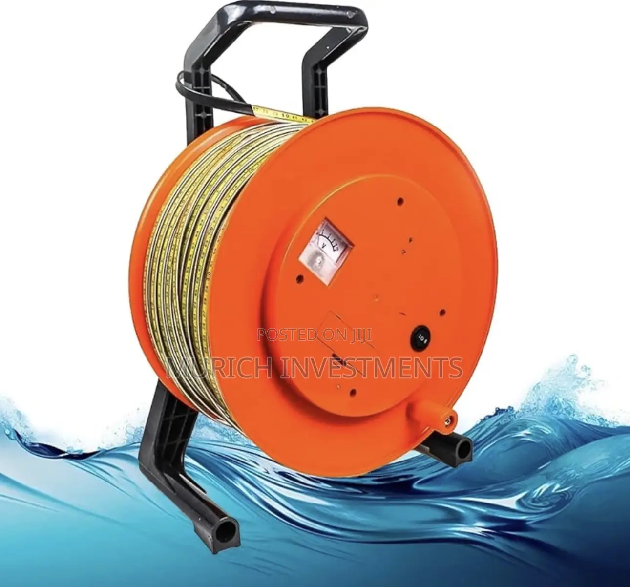 Water Level Meter – 200m (650ft) Depth Measuring Instrument for Wells