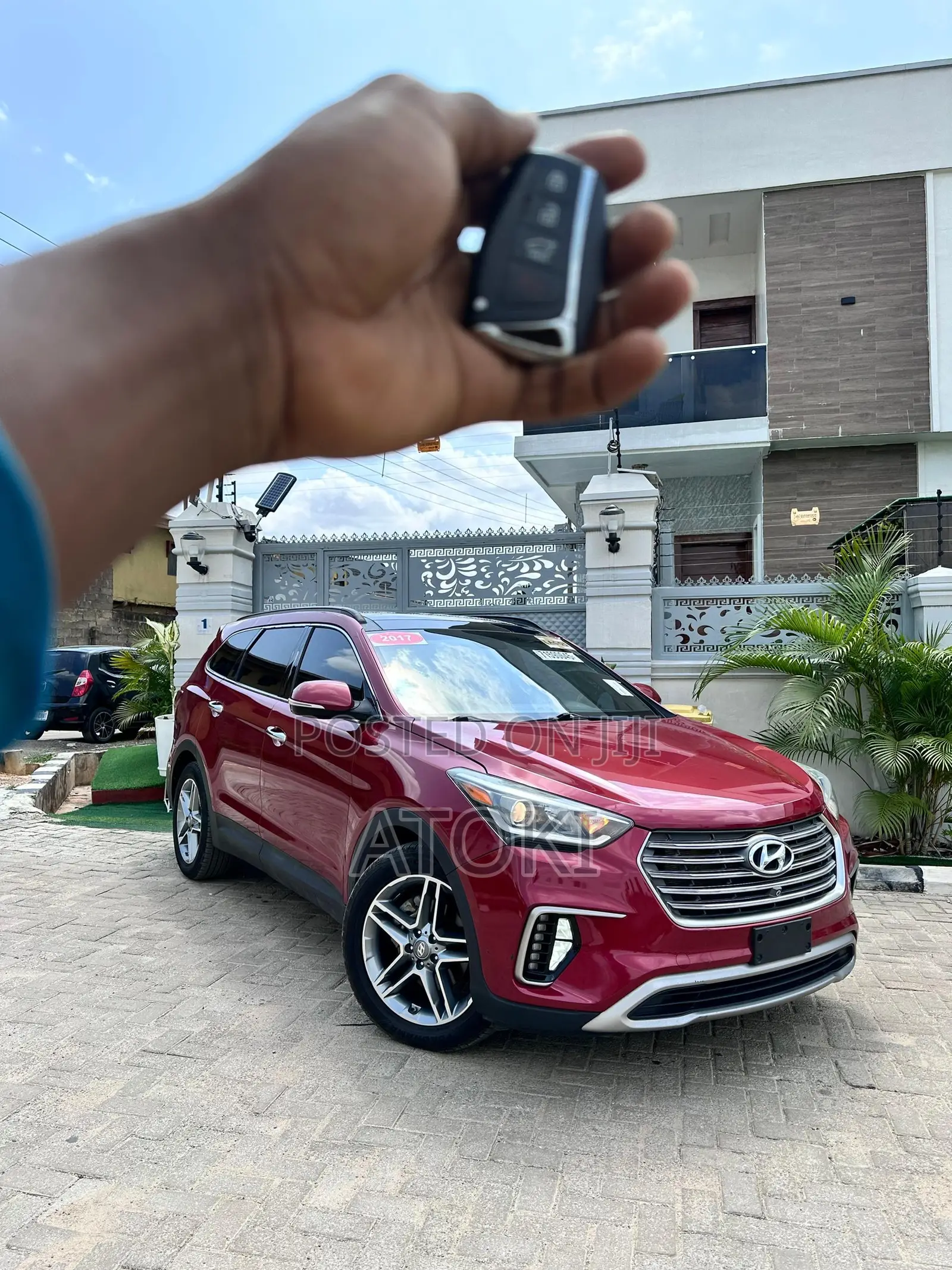 Hyundai Santa Fe SE Ultimate FWD 2017 Red