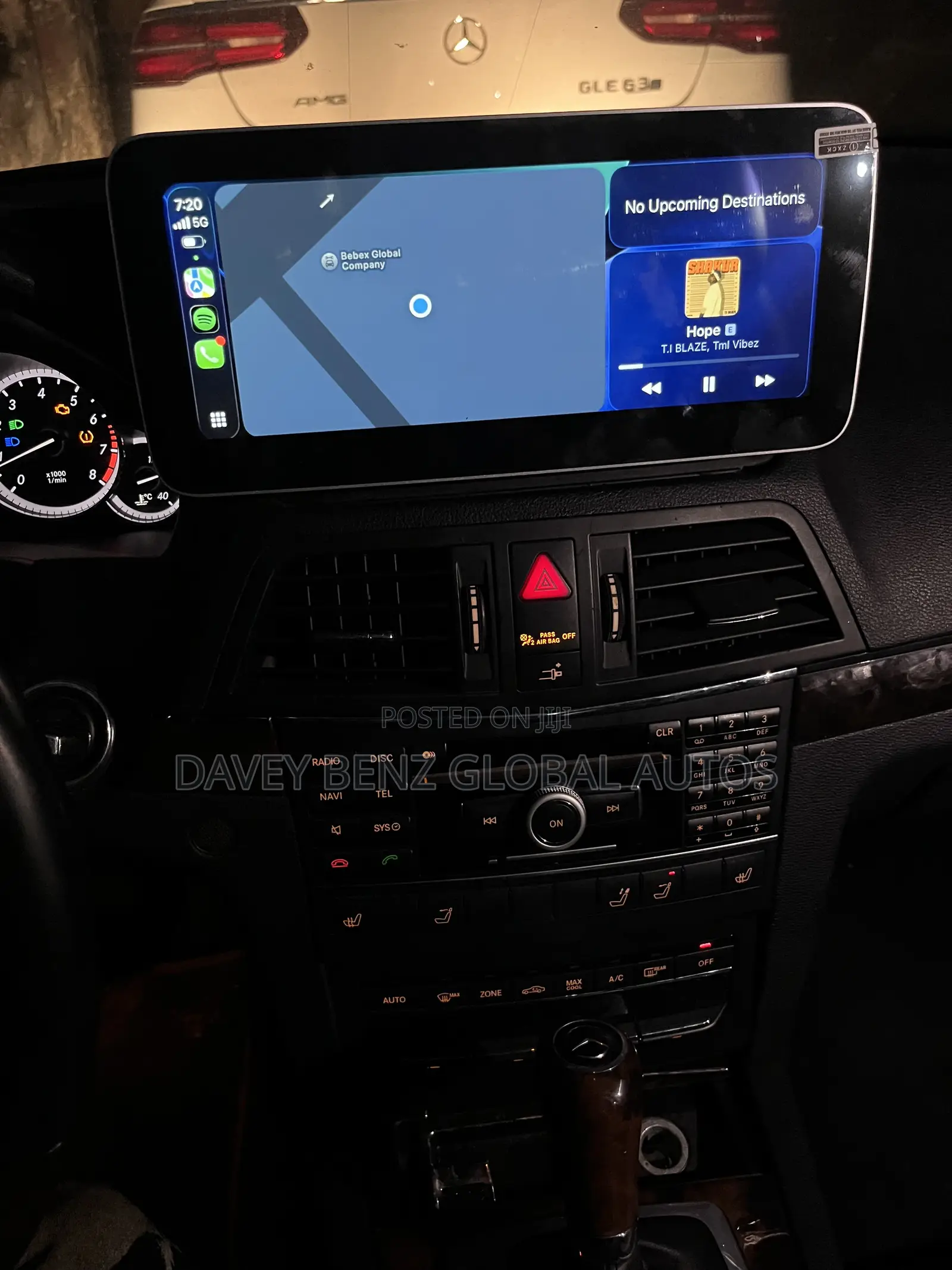 Android Screen for Mercedes Benz GLK and 204