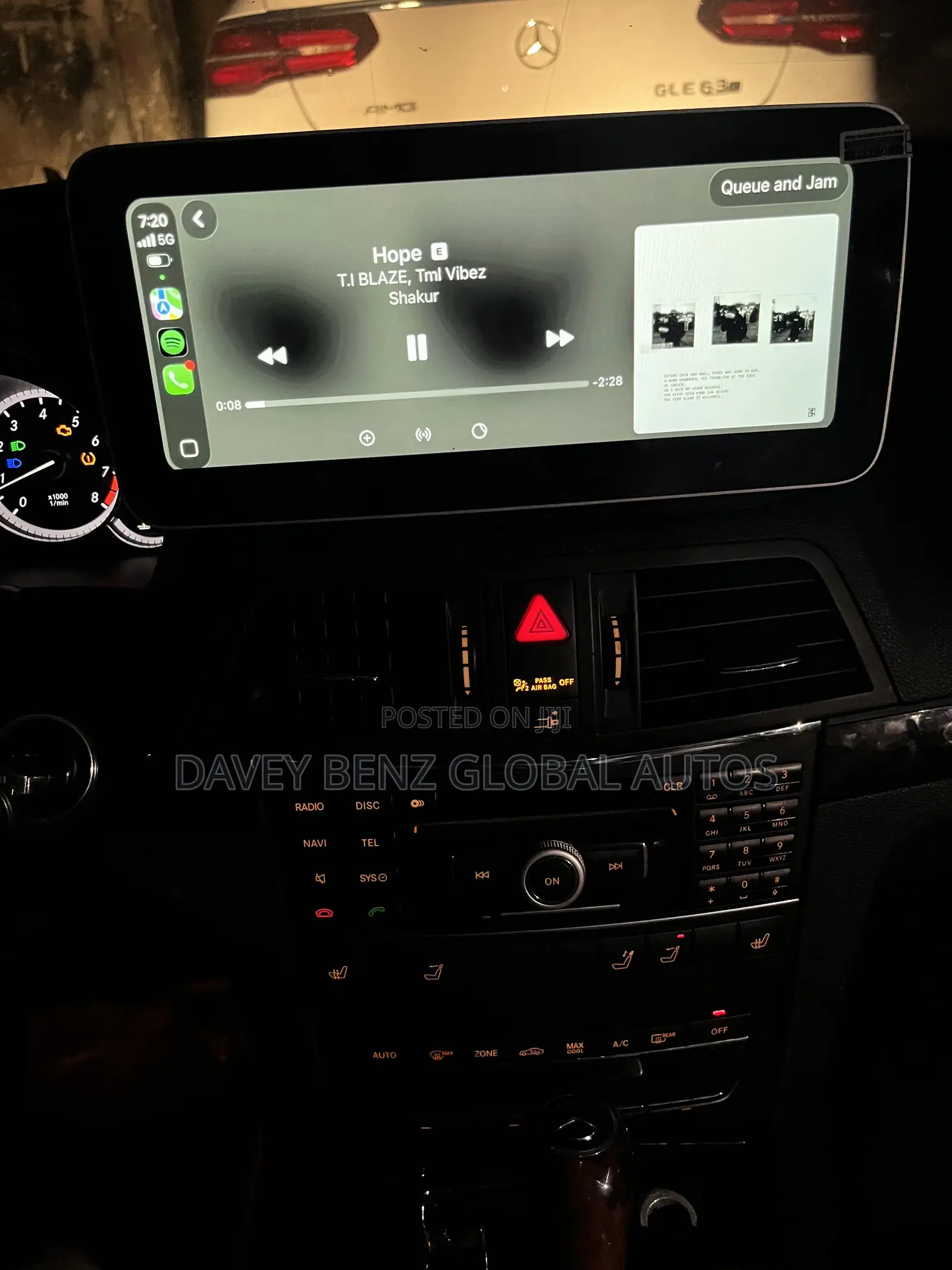Android Screen for Mercedes Benz GLK and 204