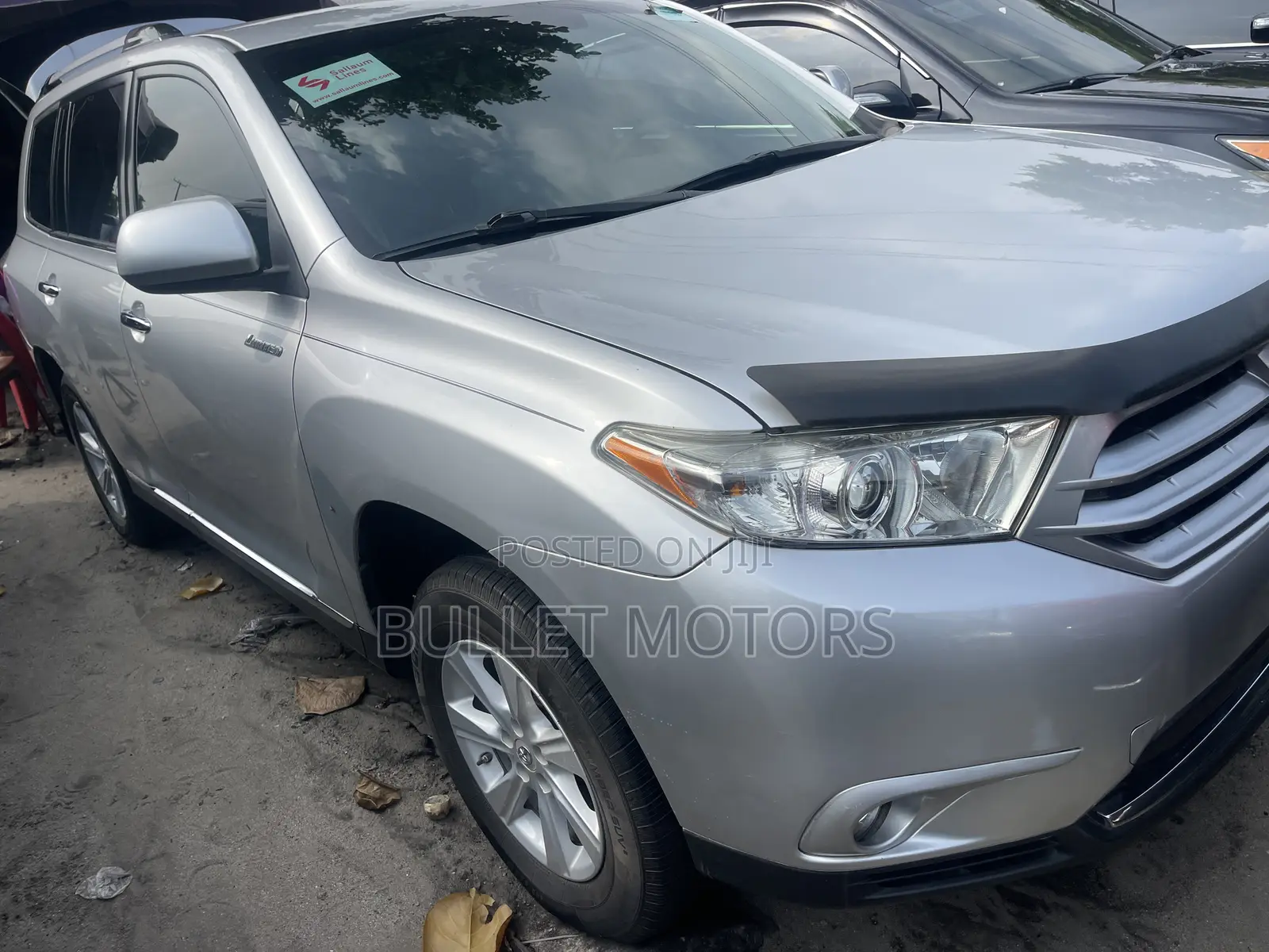 Toyota Highlander Limited 2012 Silver