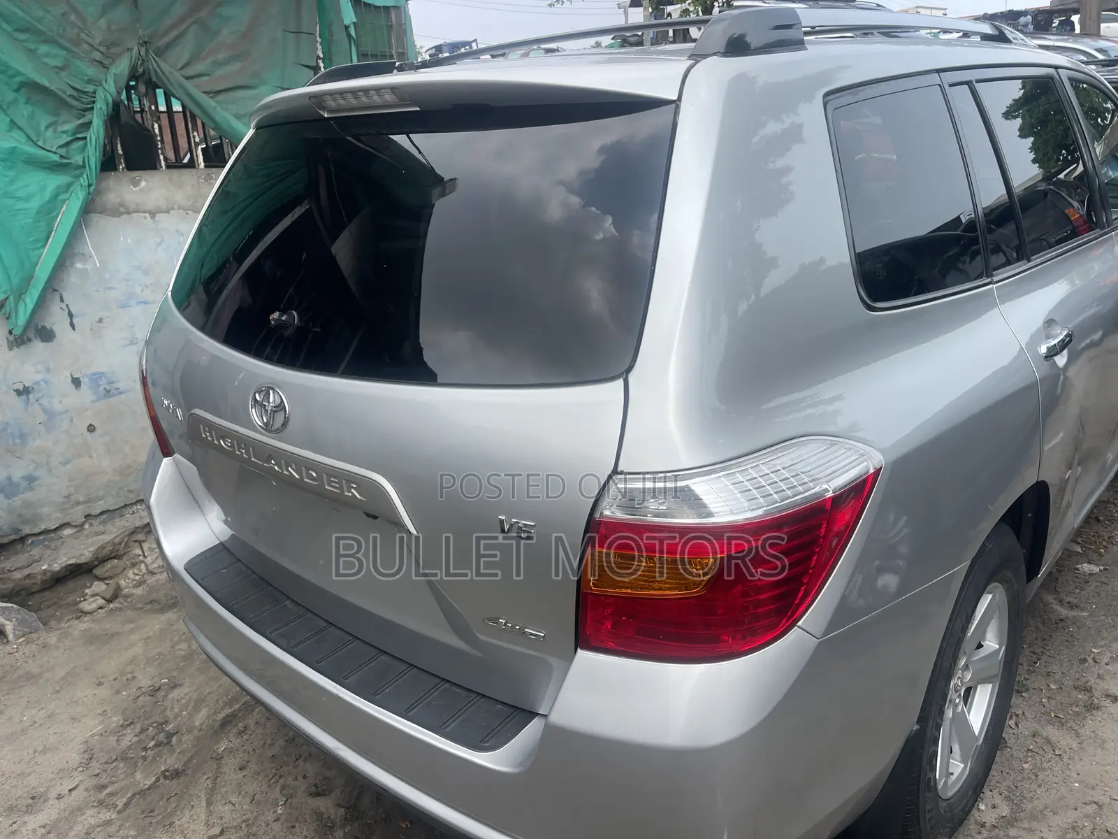 Toyota Highlander Limited 2008 Silver