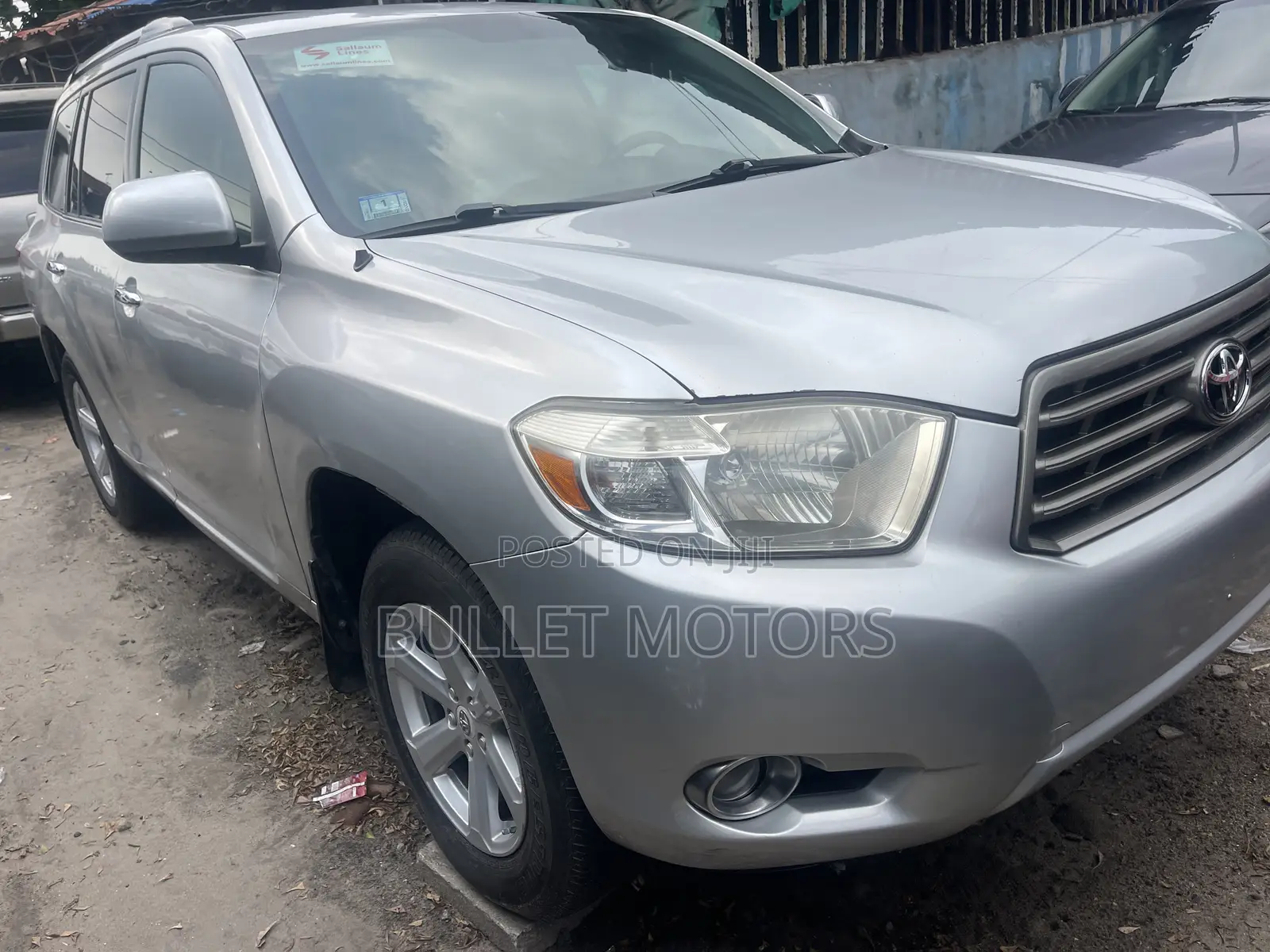 Toyota Highlander Limited 2008 Silver