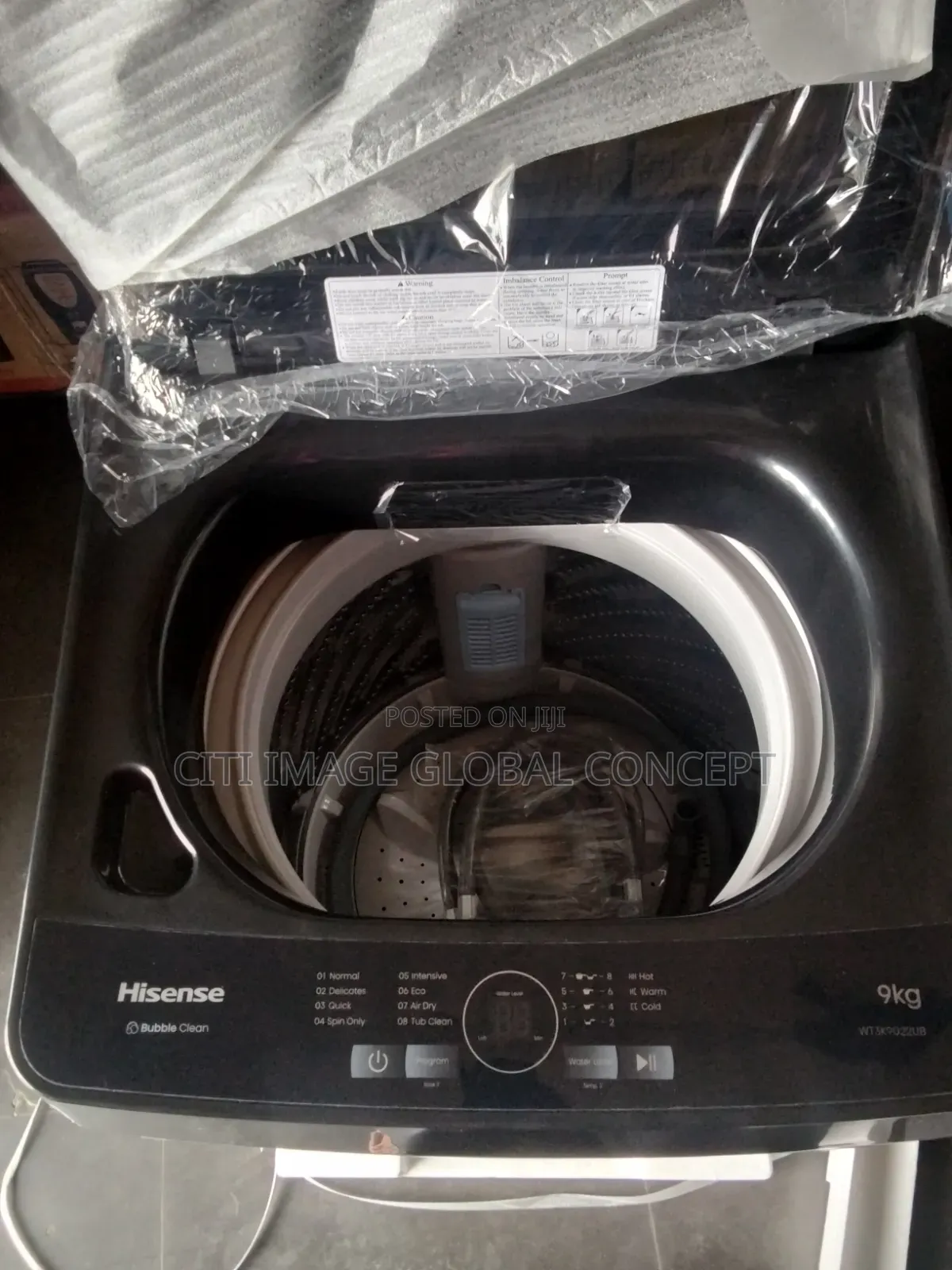 Hisense Inverter Washing Machine 9kg Inverter
