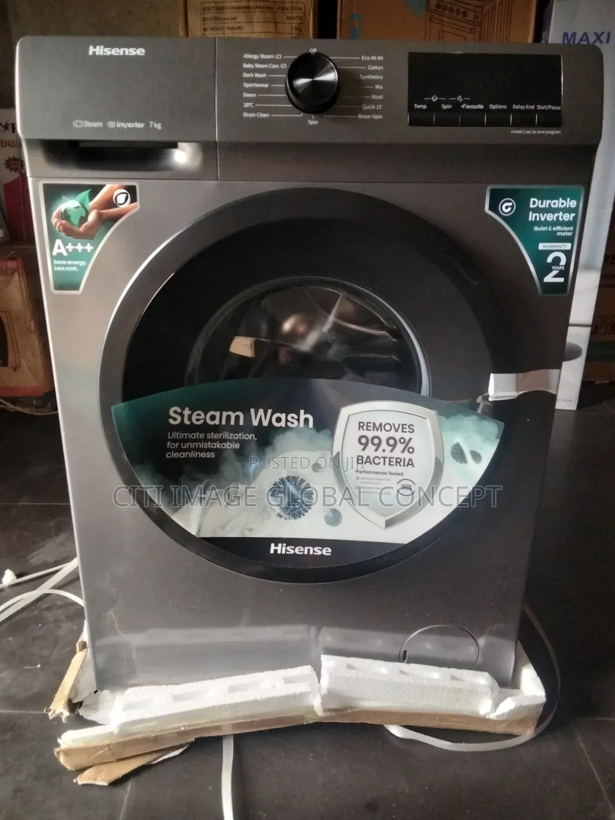 Hisense 7kg Inverter Washing Machine Automatic