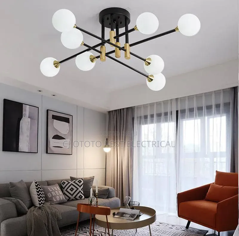 Nice Luxury Glass Flush Light Available