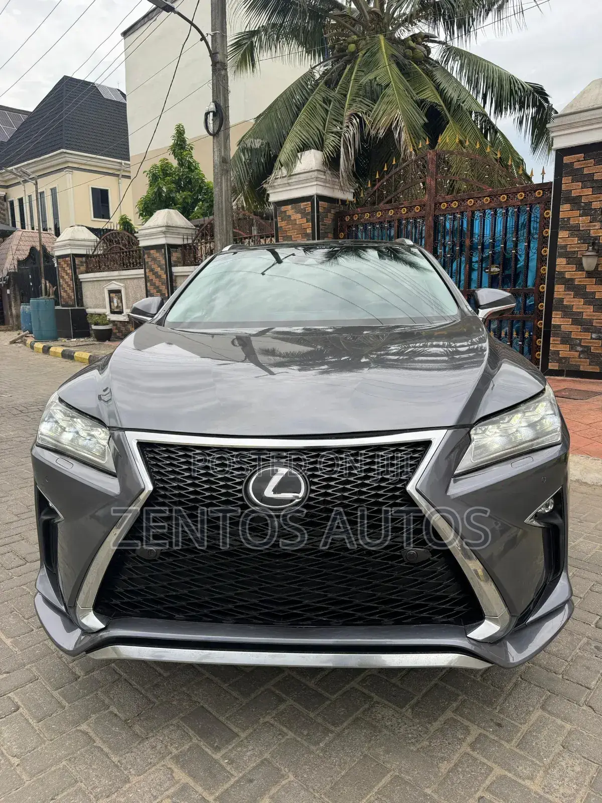 Lexus RX 350 F Sport AWD 2016 Gray