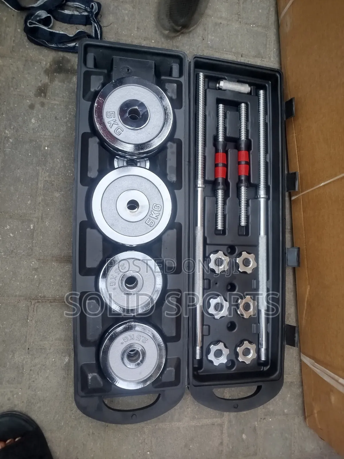 Box Set 50 Kg Dumbbells Payment on Delivery Within Lagos
