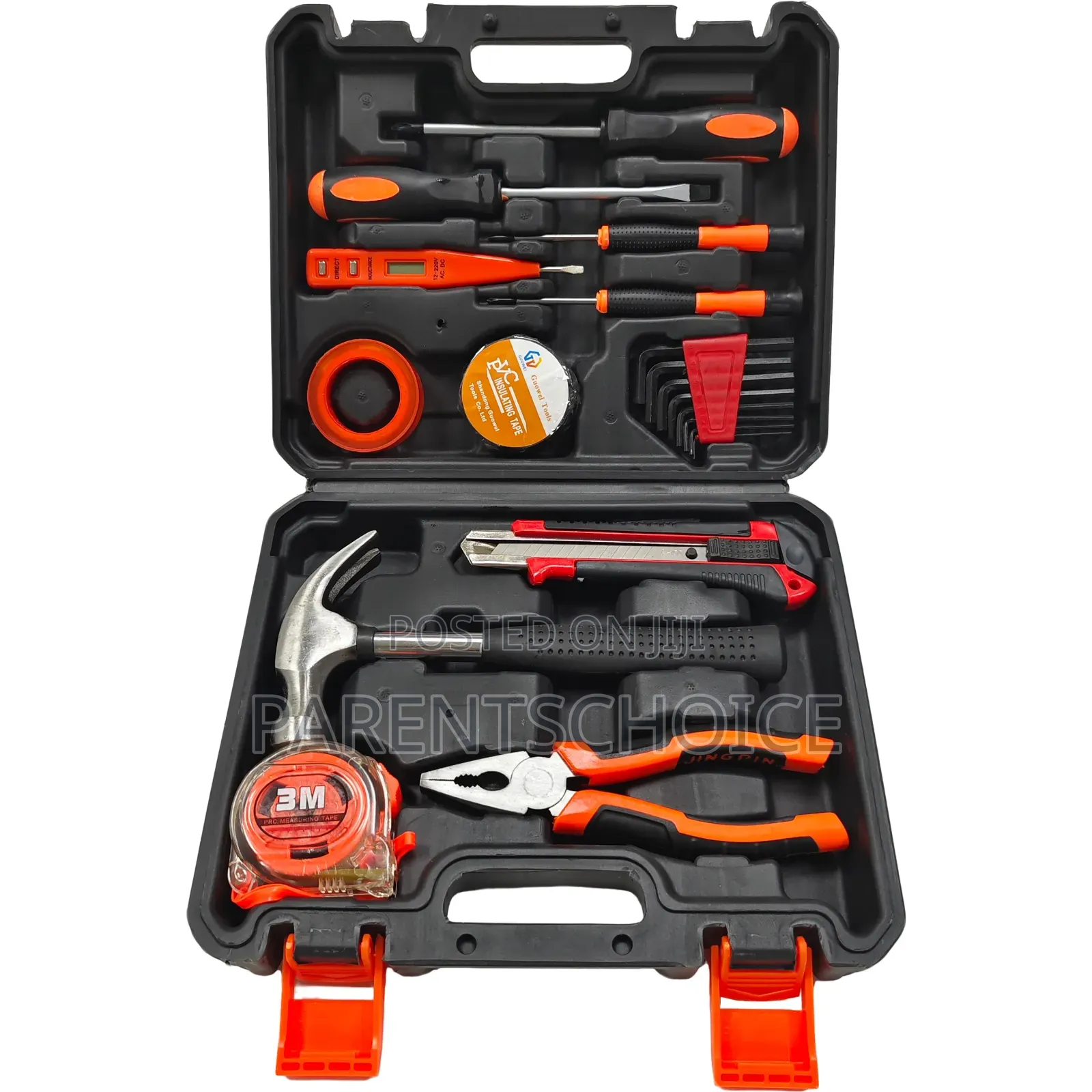 19-Piece Carbon Steel Machinist Tool Set Mobile Repair Car Tools Kit