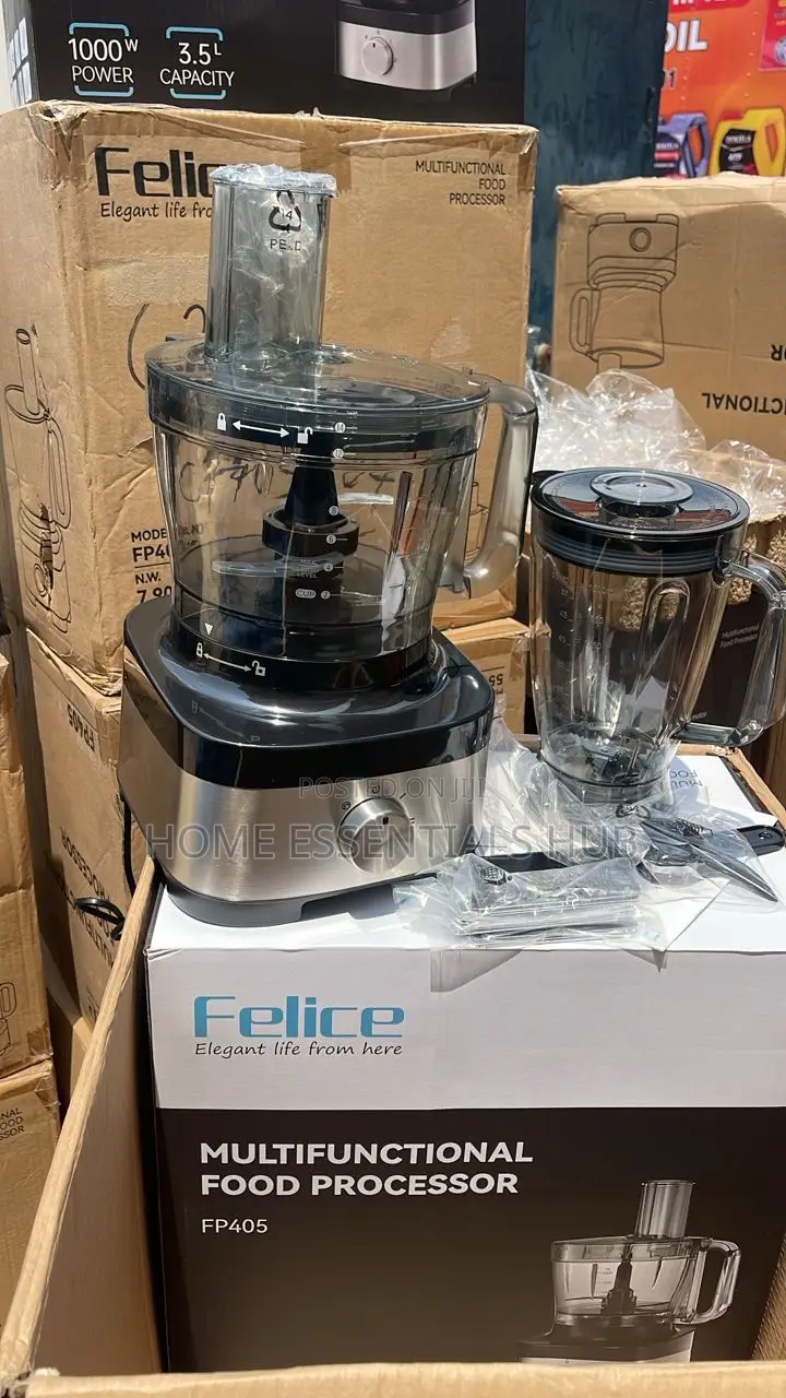 Multifunctional Food Process With Extra Jar