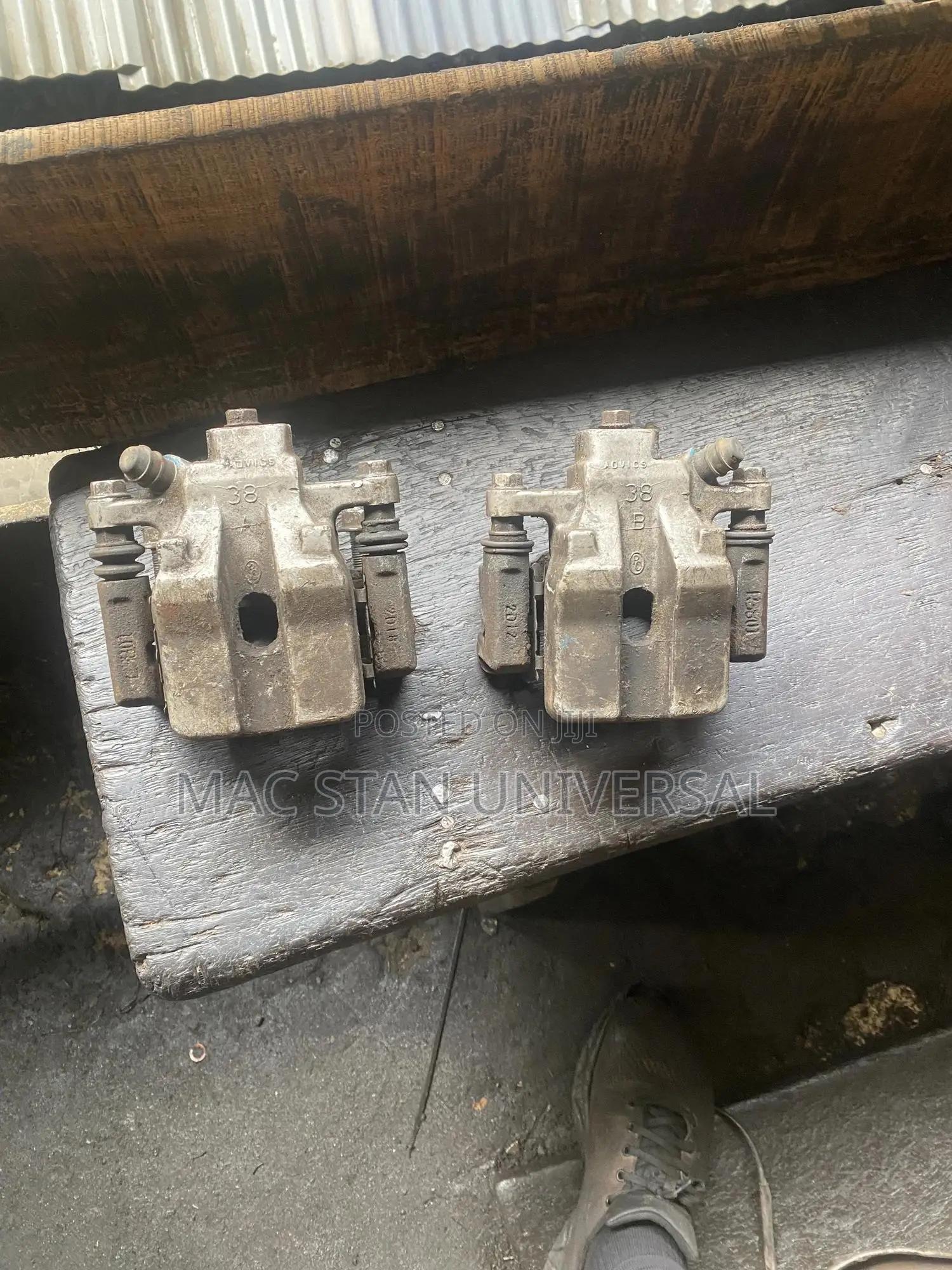 One Set Direct Tokunbo 2007-2011 Toyota Camry Rear Brake Callipers