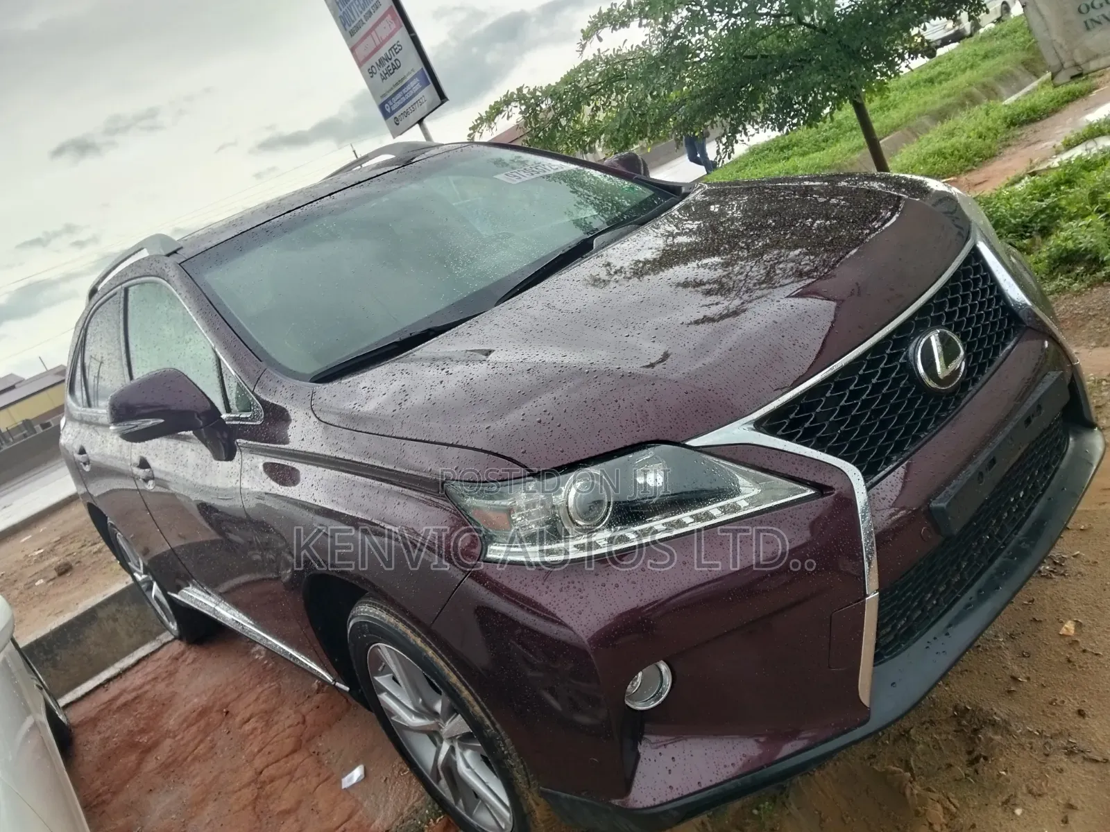 Lexus RX 350 FWD 2015 Burgundy