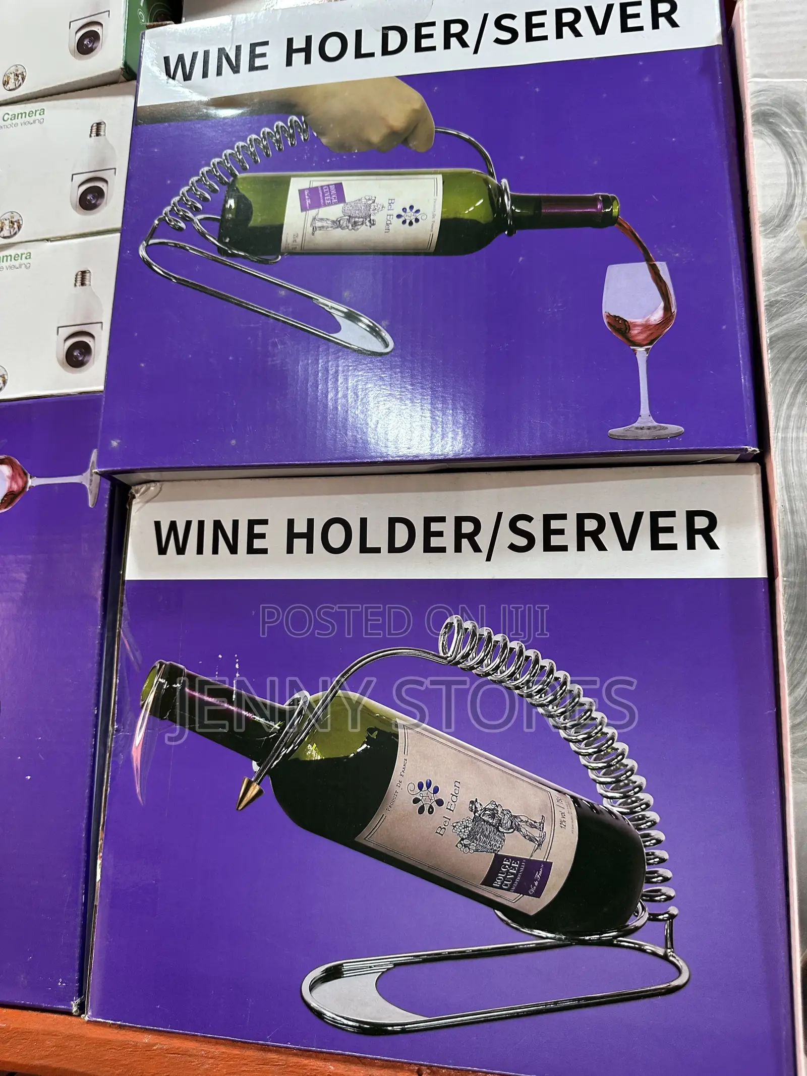 Stainless Wine Holder/Server
