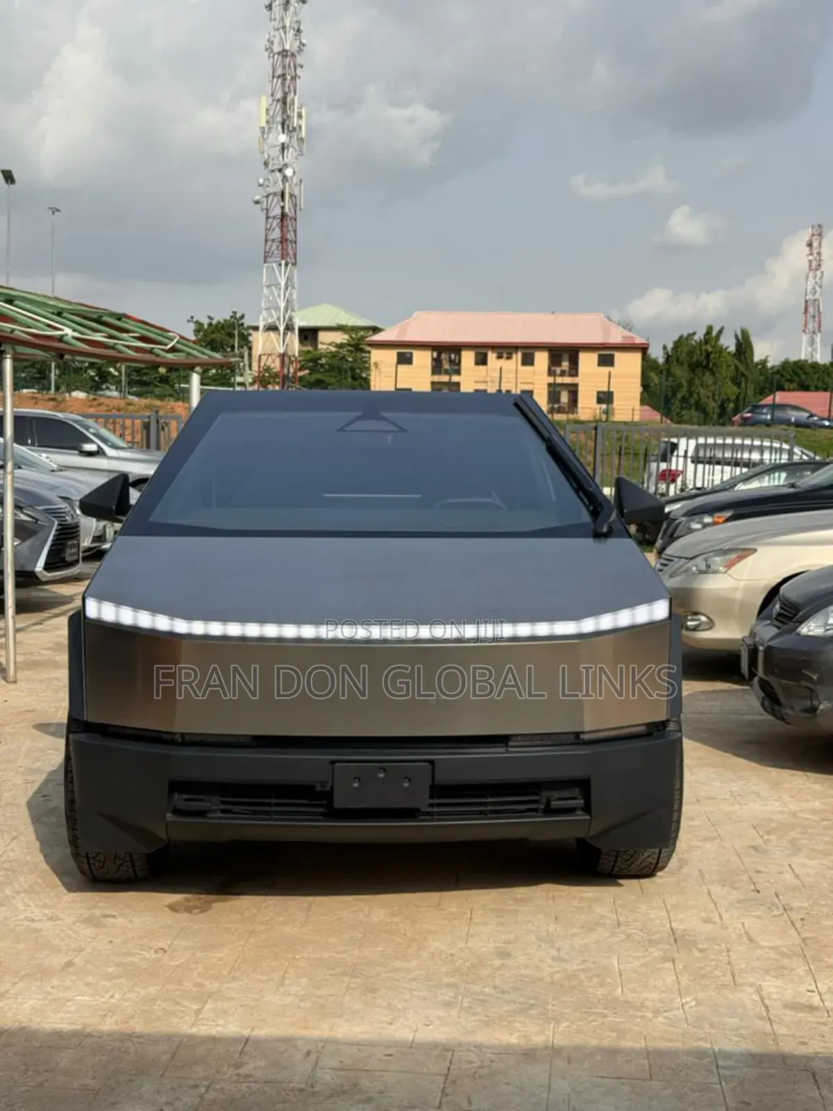 New Tesla Cybertruck 2025 Silver