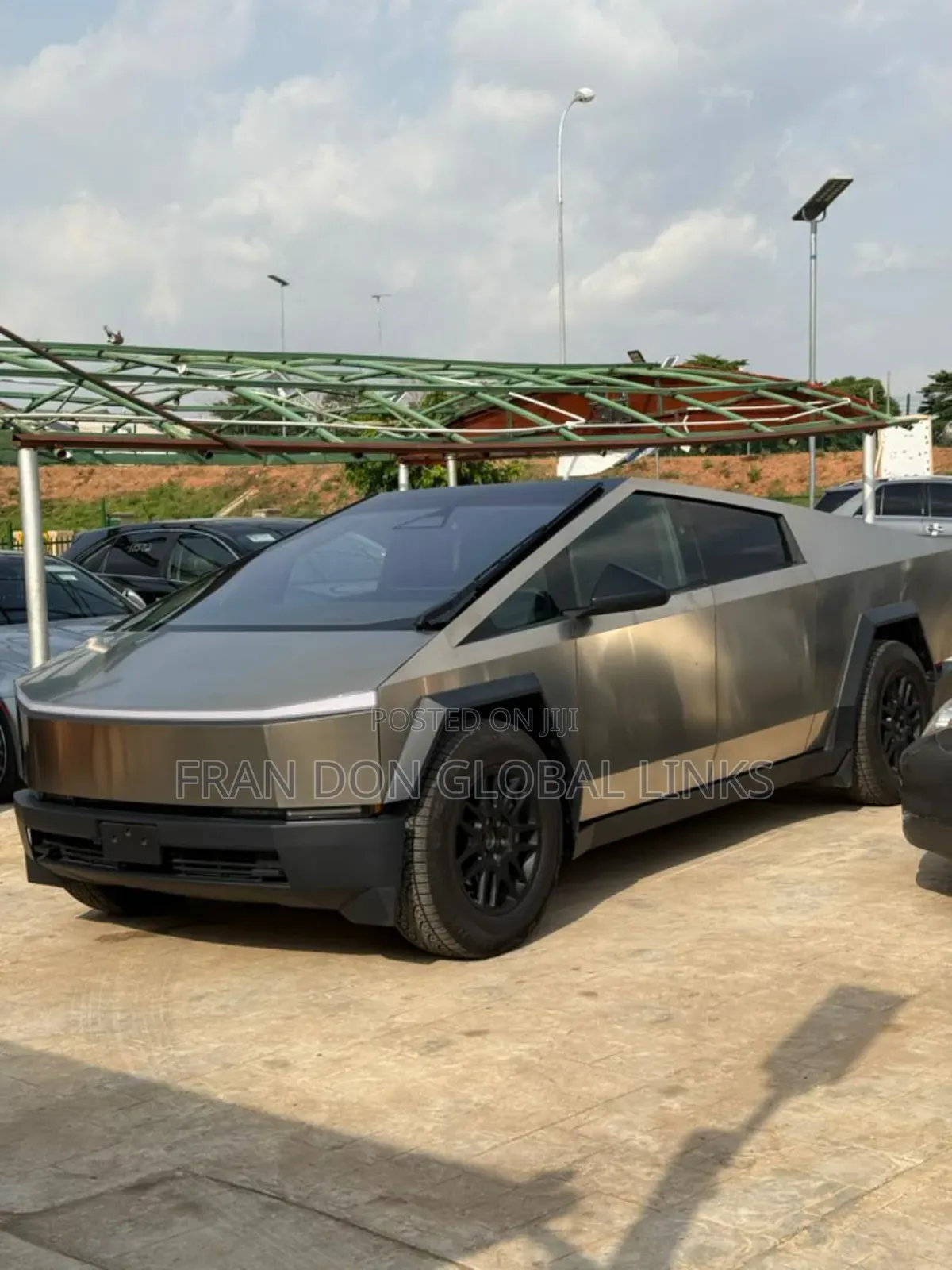New Tesla Cybertruck 2025 Silver