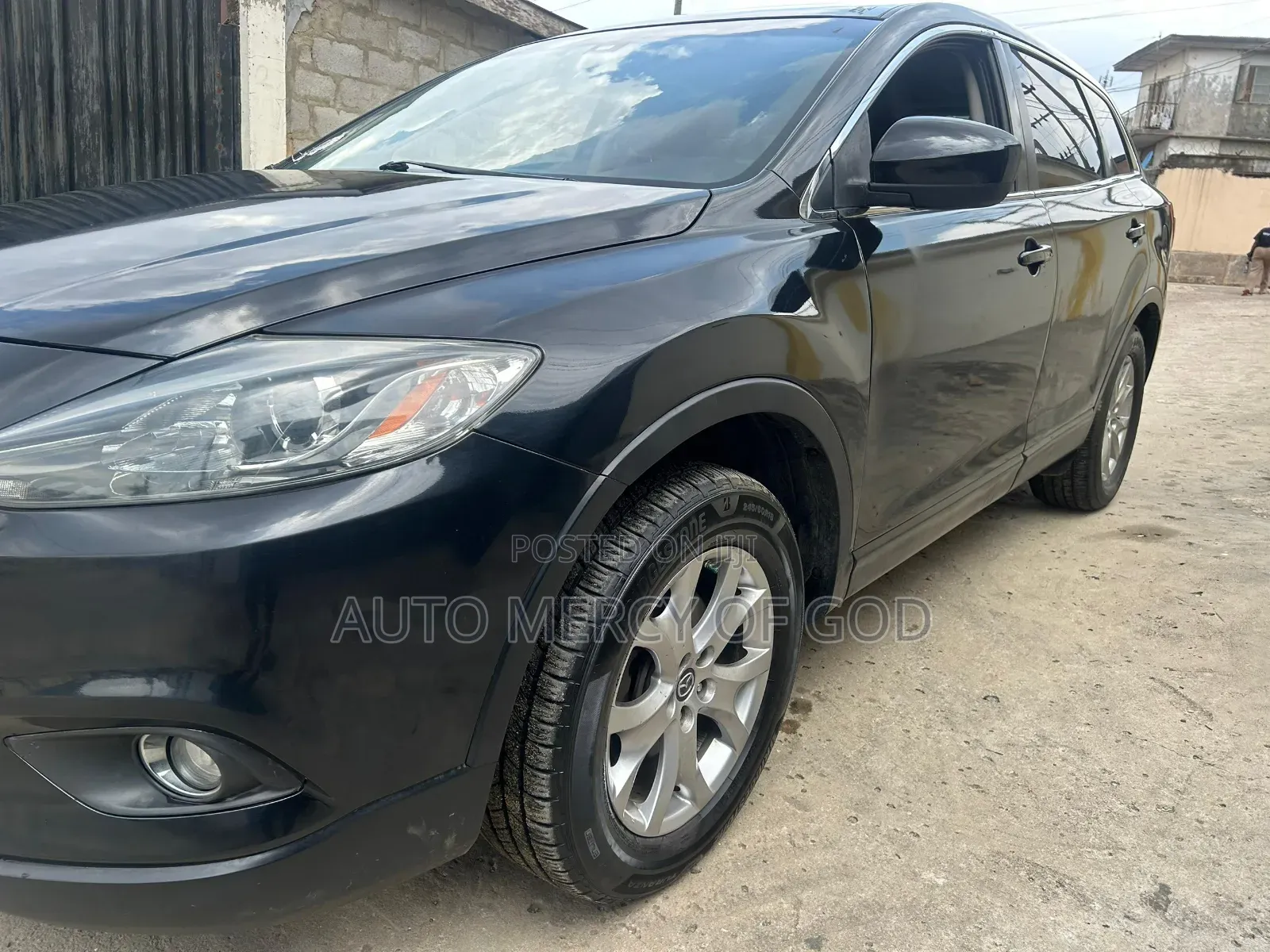 Mazda CX-9 Grand Touring 4dr SUV (3.7L 6cyl 6A) 2014 Black