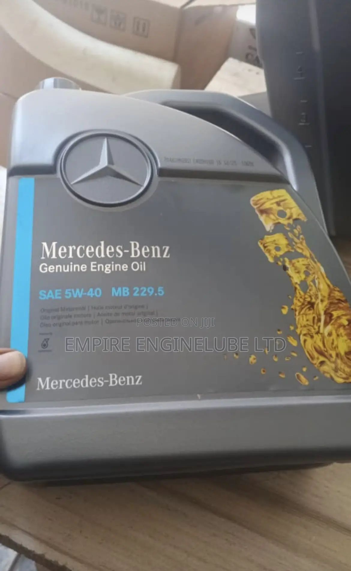 Mercedes Benz Oil 5w30 5w40 5litres (Star Oil)