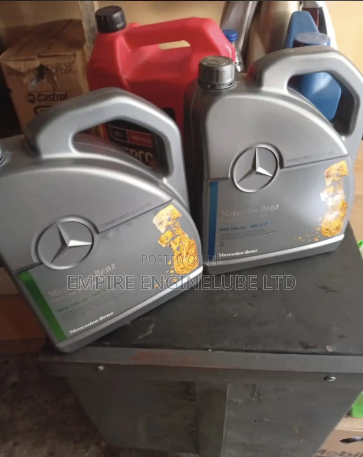 Mercedes Benz Oil 5w30 5w40 5litres (Star Oil)