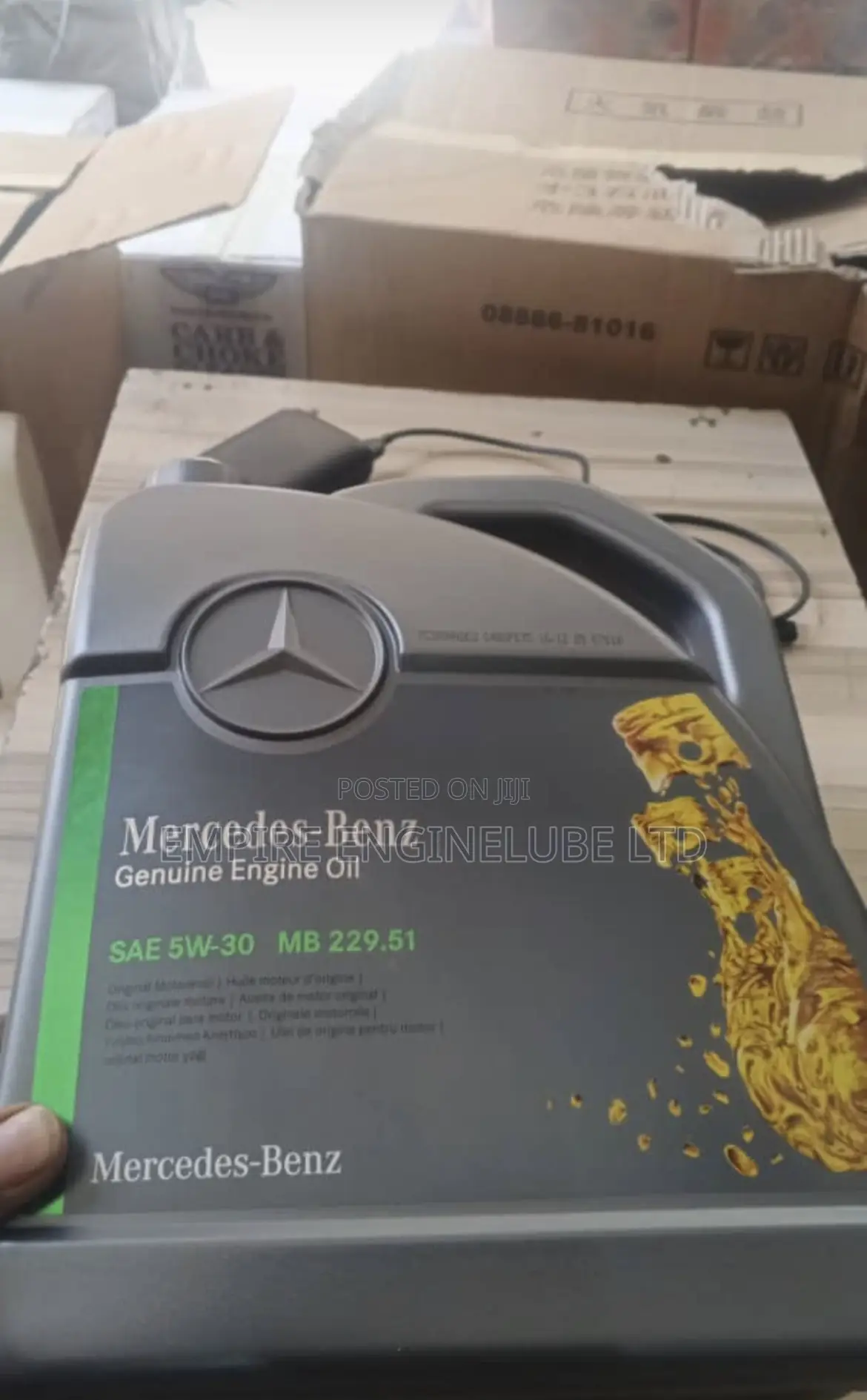 Mercedes Benz Oil 5w30 5w40 5litres (Star Oil)