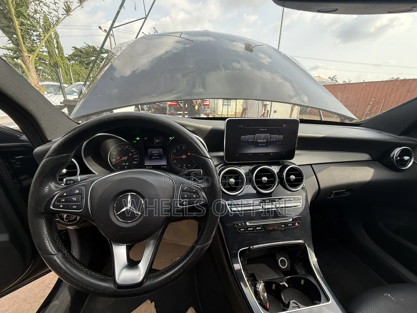 Mercedes-Benz C300 Base 4Matic Sedan AWD (2.0L 4cyl 7A) 2016 Black